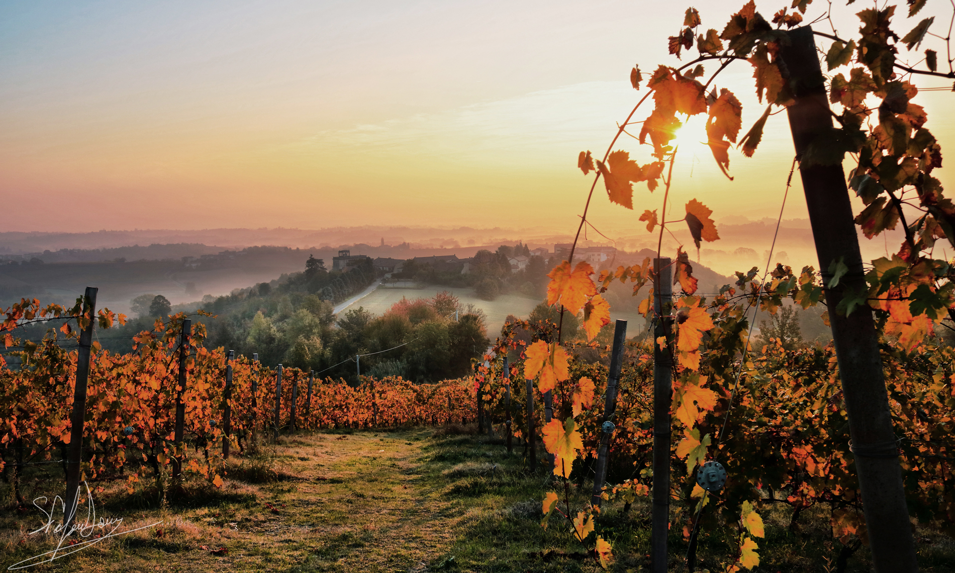 First rays of autumn