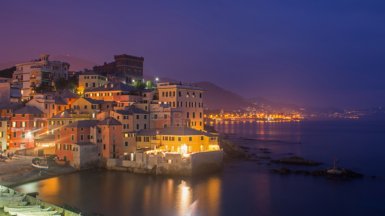 The night of Boccadasse