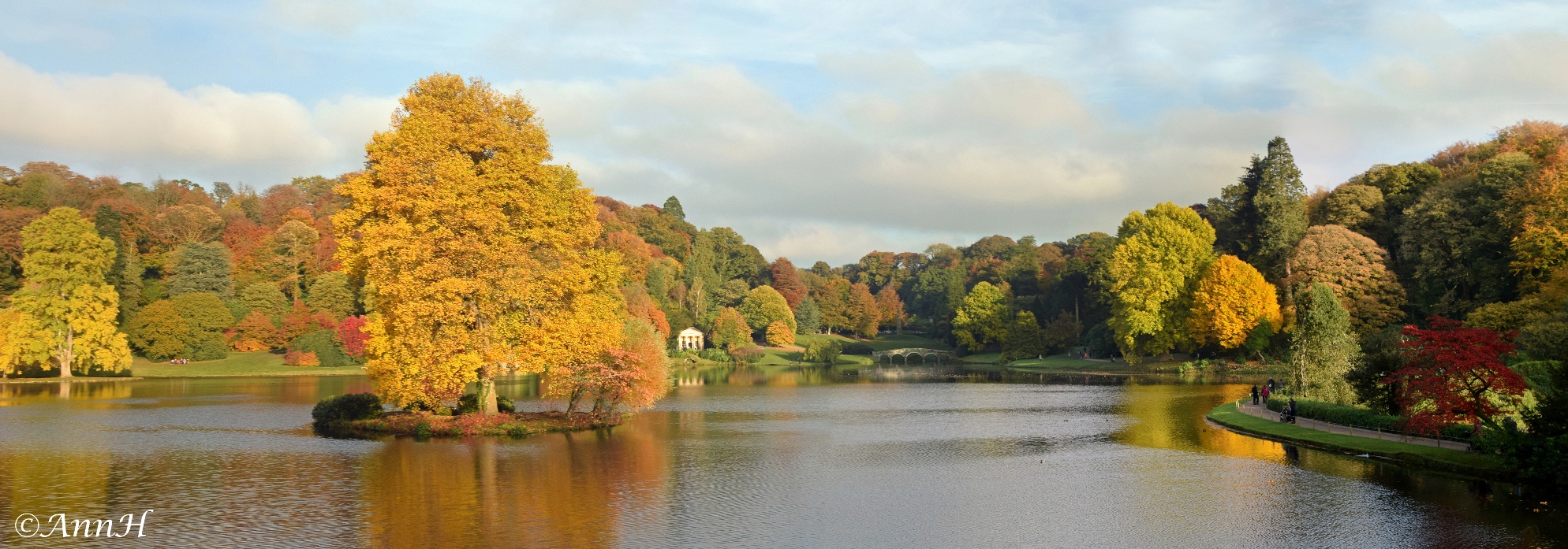 Più Autunno Colore a Stourhead