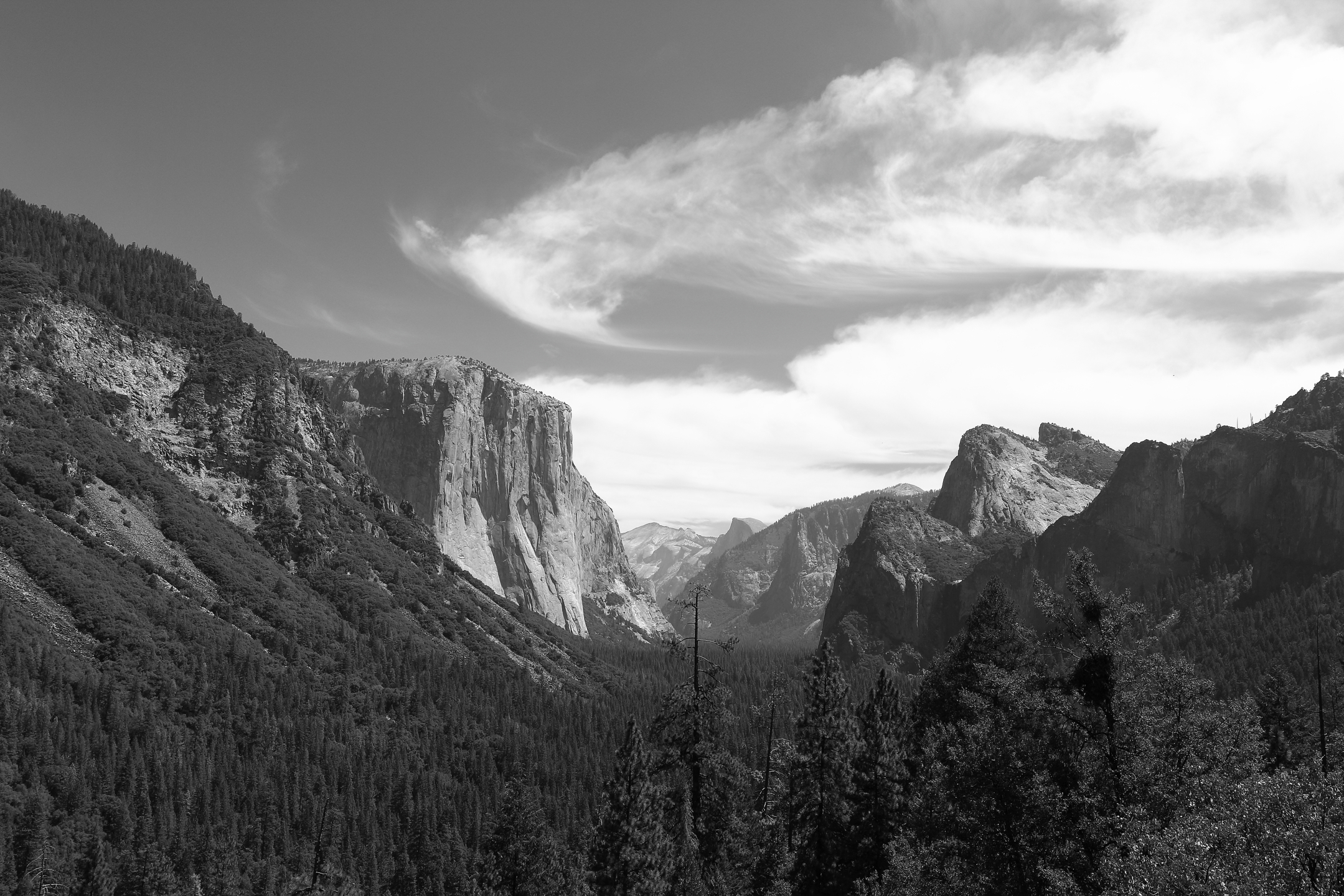 El Capitan in b/n