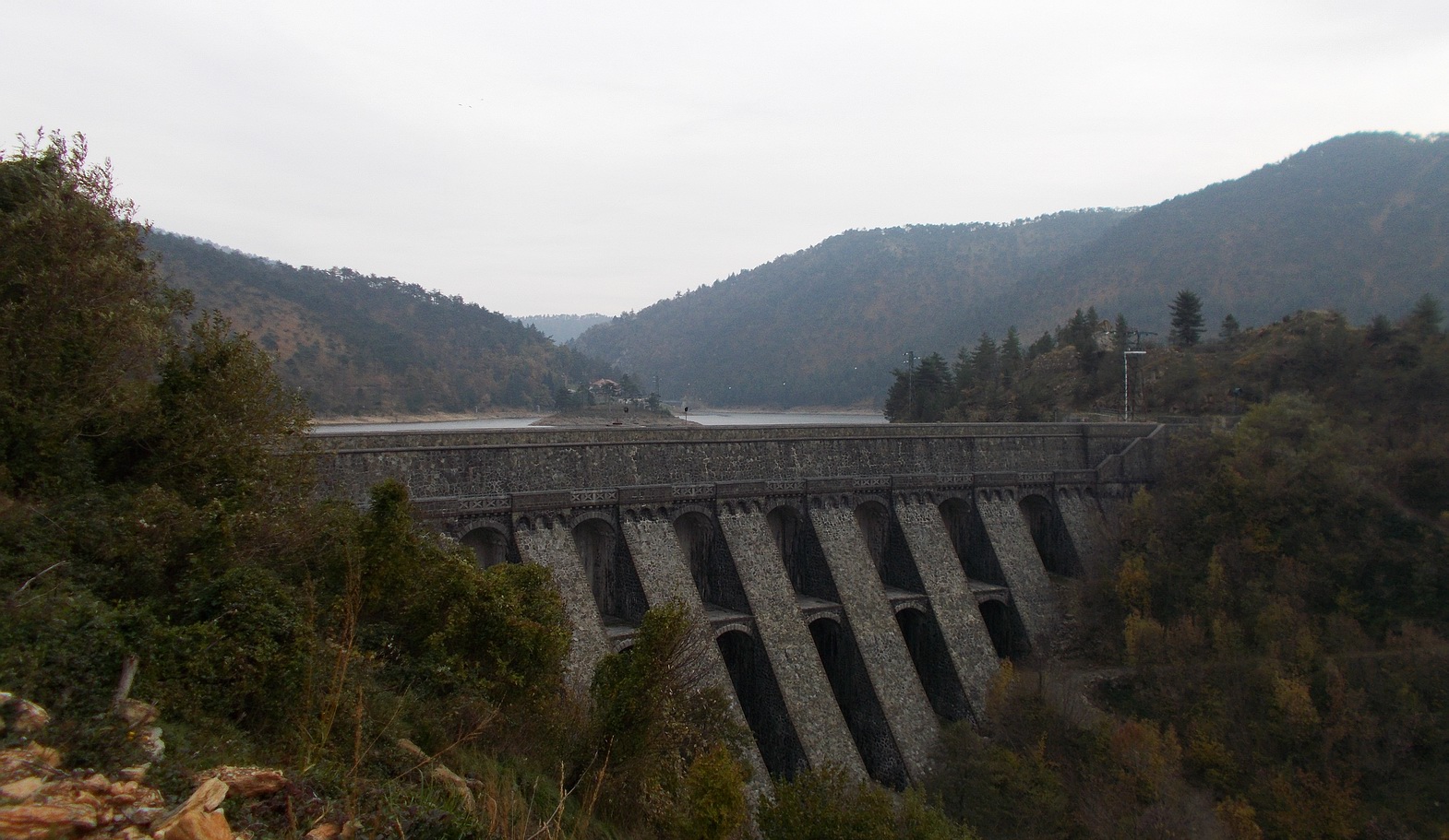 The dam