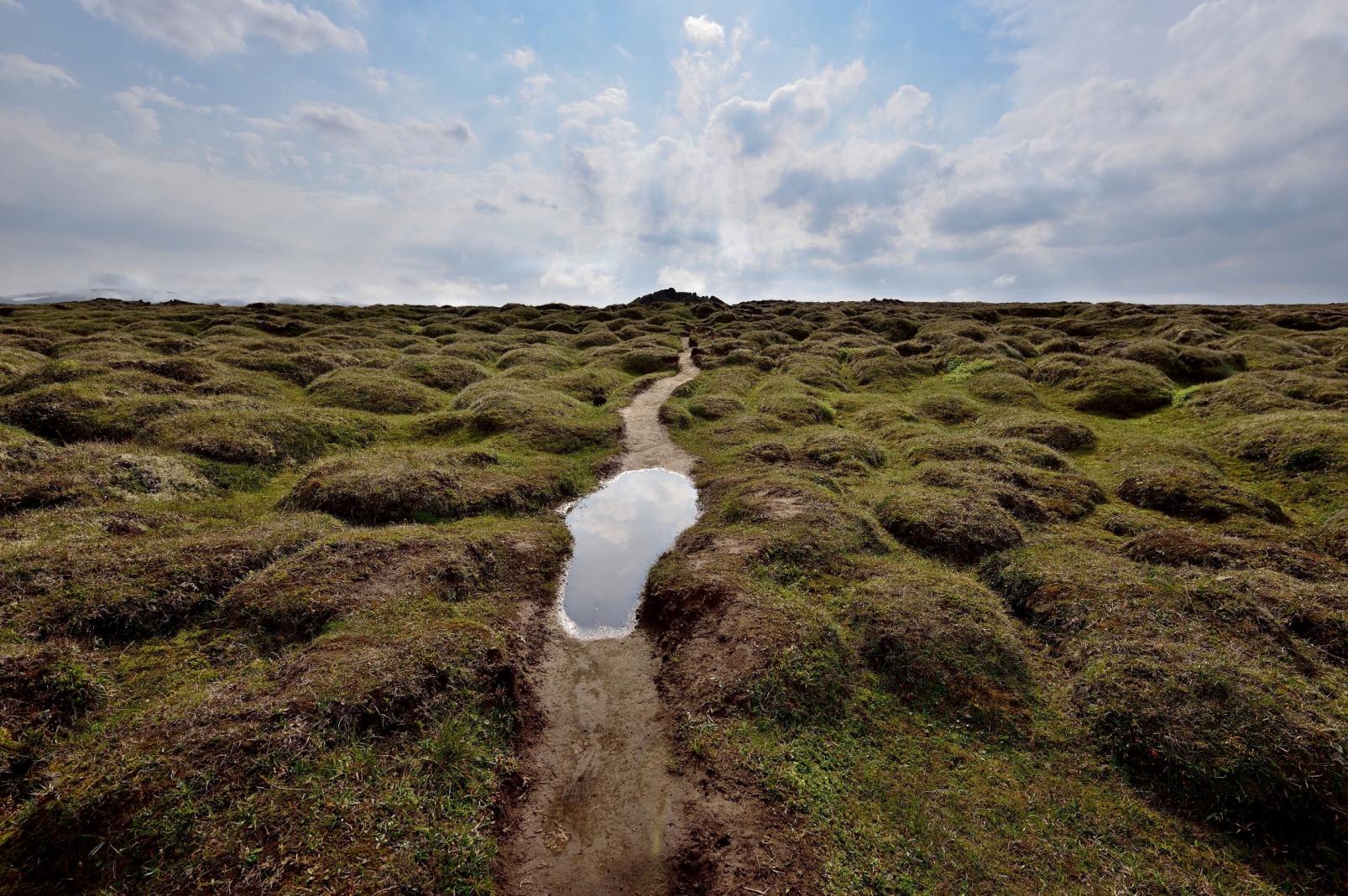 Iceland, walk across the sky