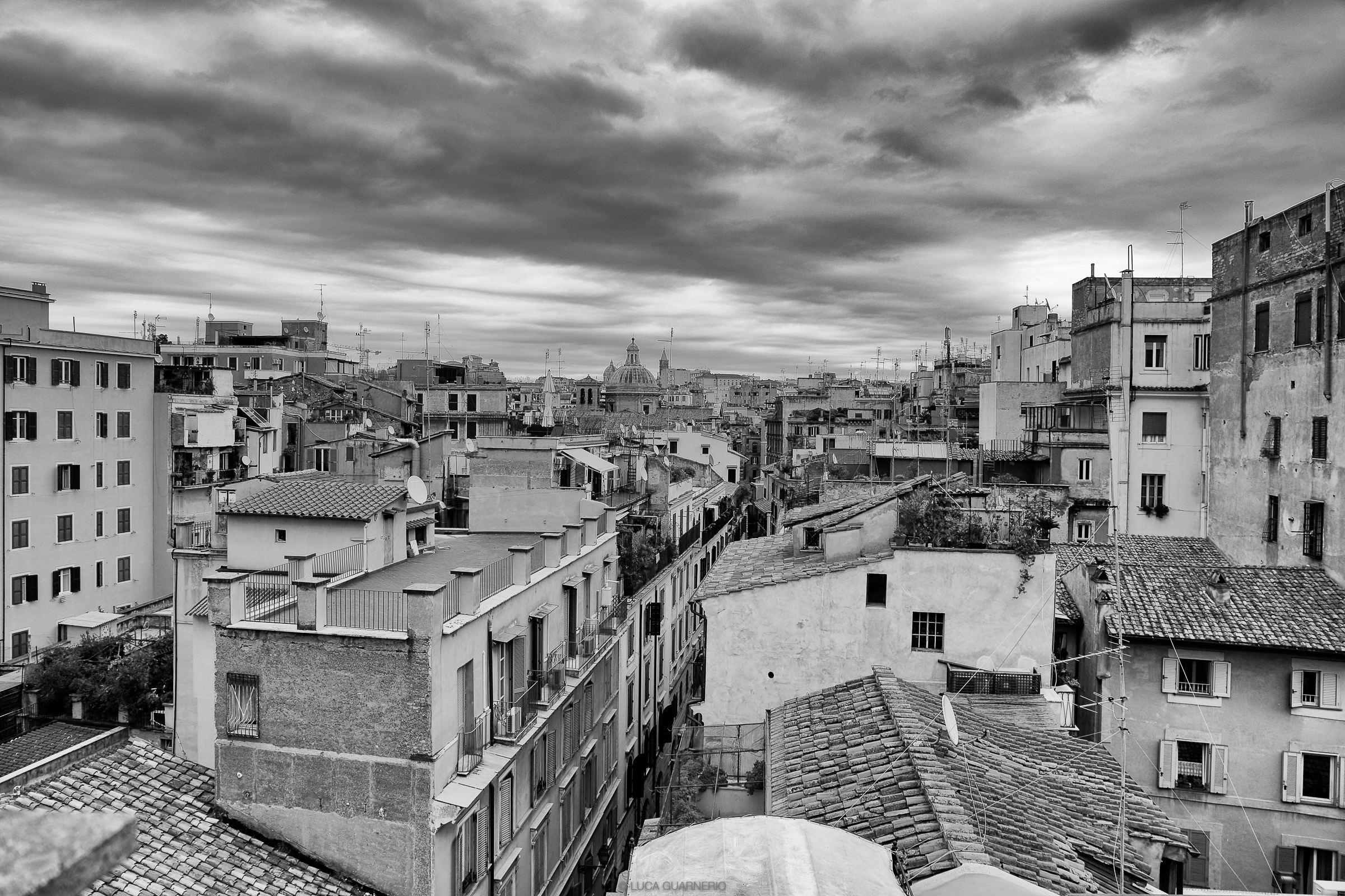 Città dal terrazzo Roma