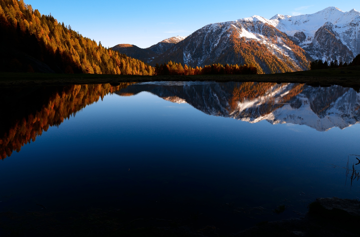 Sunset, Lac de Covel.