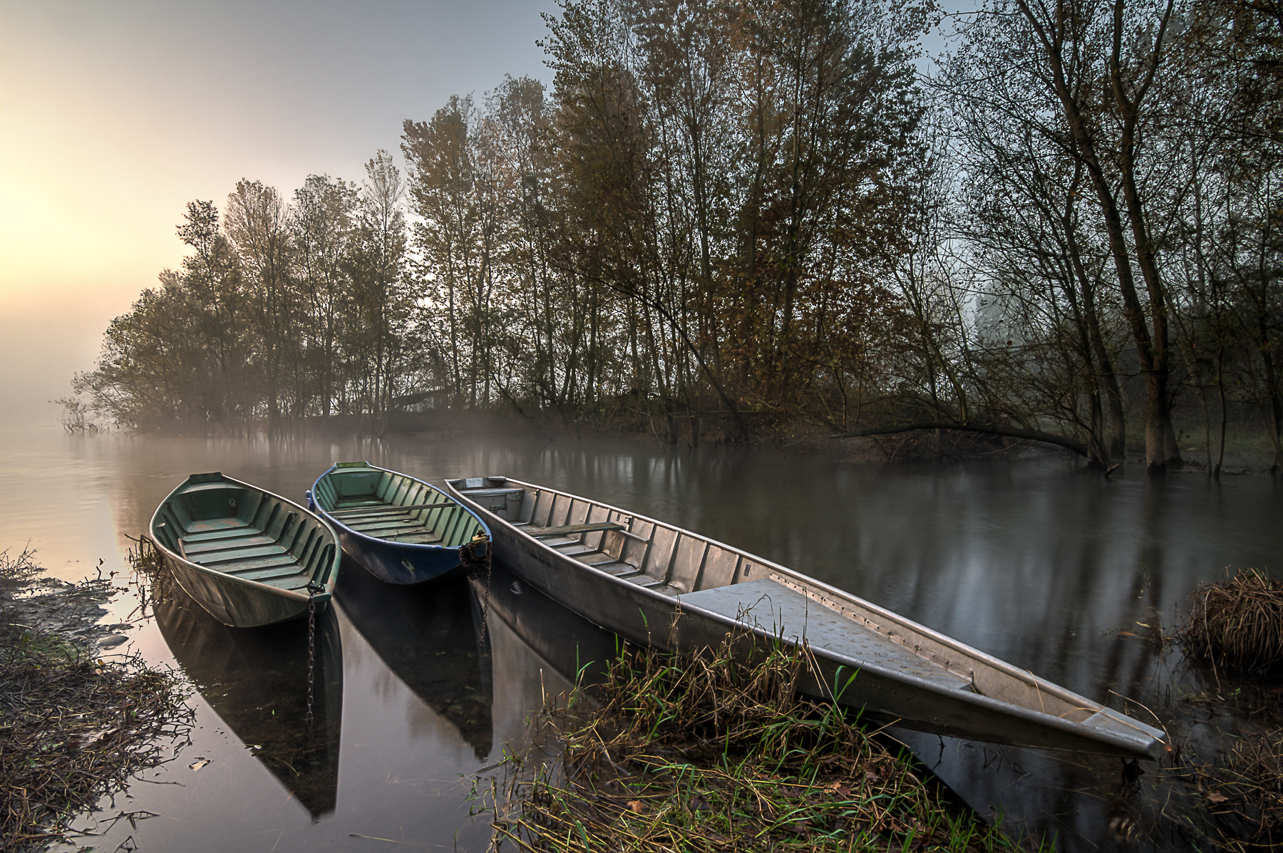Barce, Autumn on the Ticino