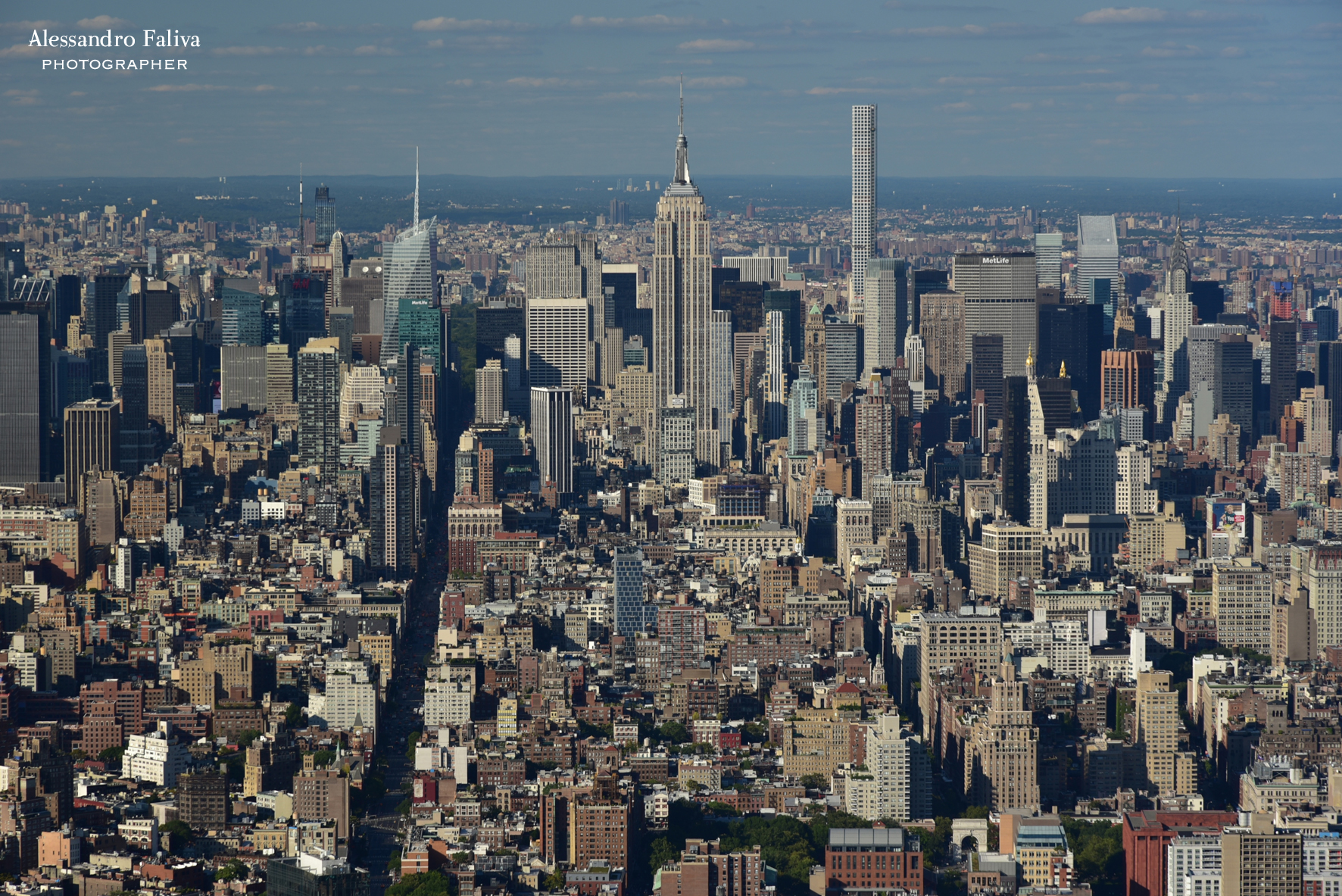 NY from One World Trade Center