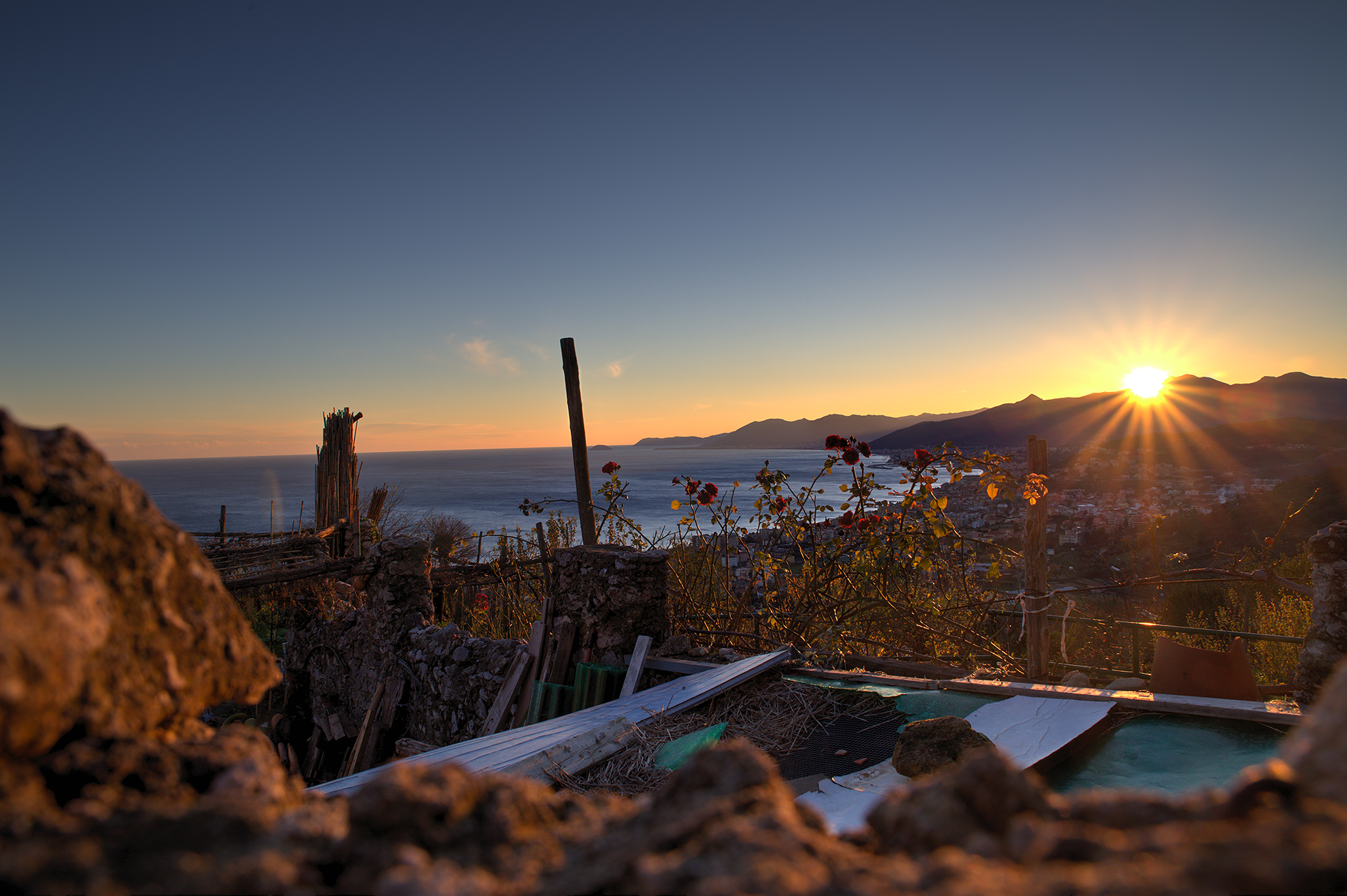 Paesaggio da Verezzi HDR
