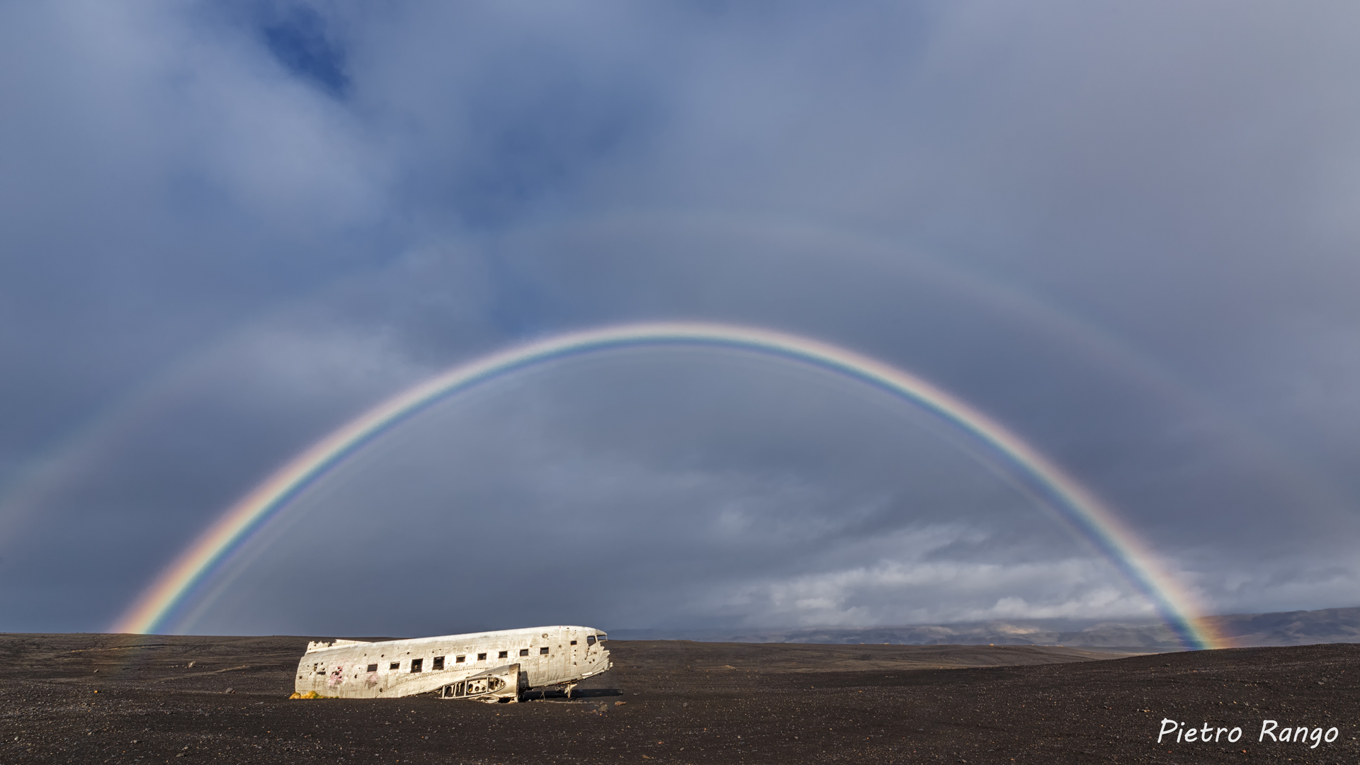 Arcobaleno sul dc-3