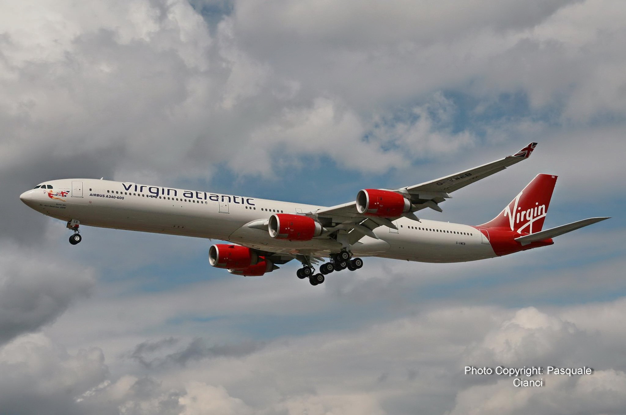 Virgin Atlantic to London Heathrow ..