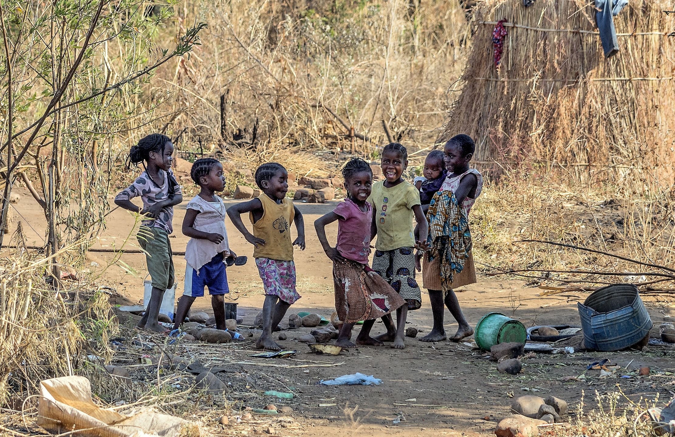Zambia 2015 - Bambini, in un villaggio del sud