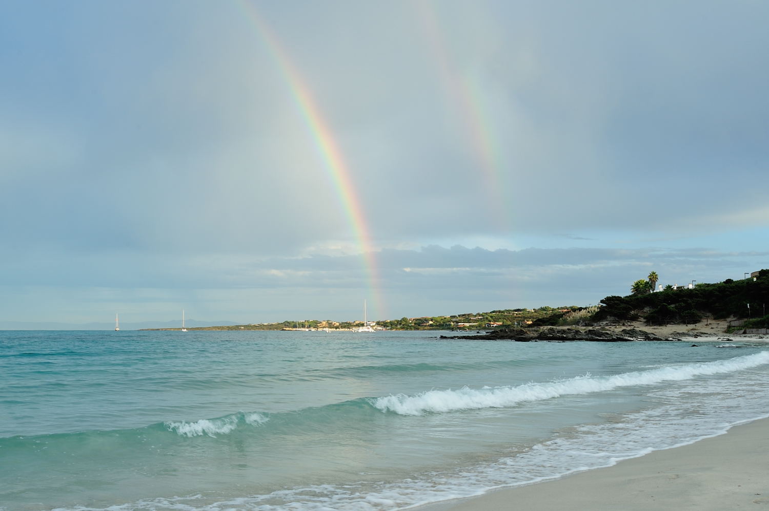 Arcobaleno Spiaggia della Pelosa