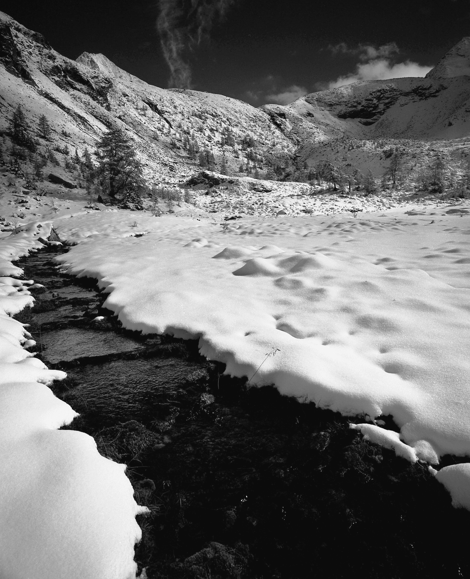 Stream, Hohe Tauern, Ankogelgruppe, Austria