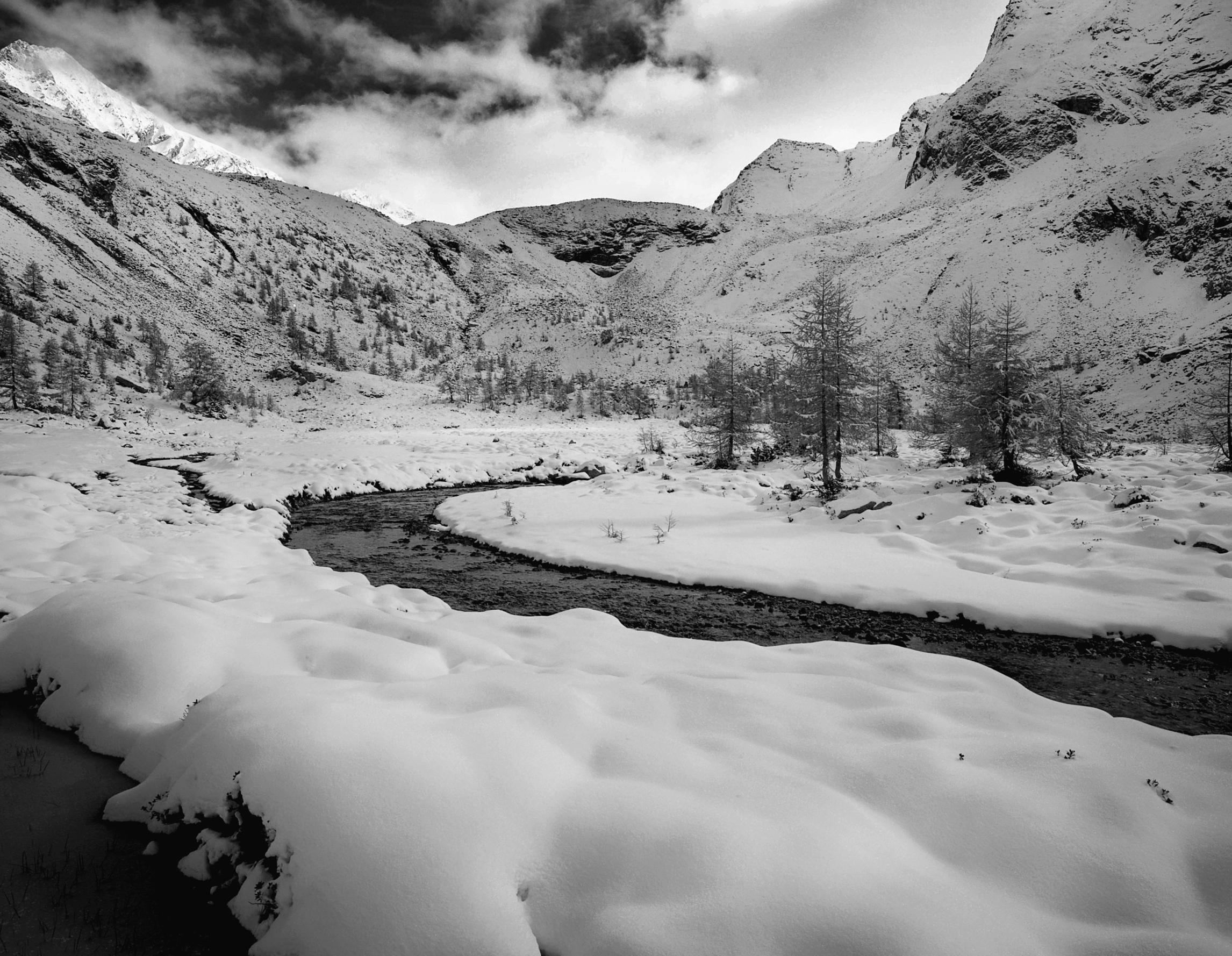 Valley, Hohe Tauern, Ankogelgruppe, Austria