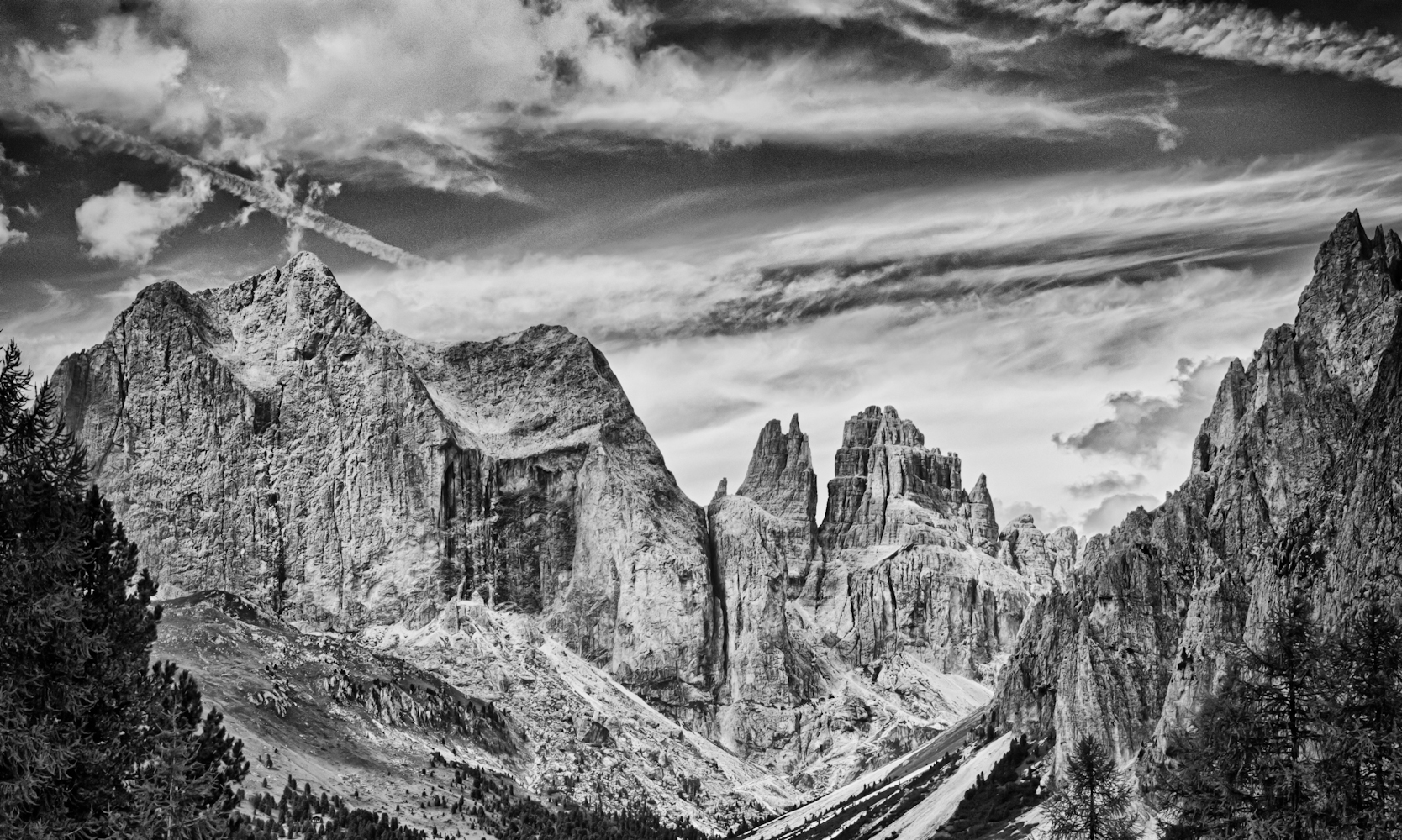 Catinaccio and Vajolet Towers