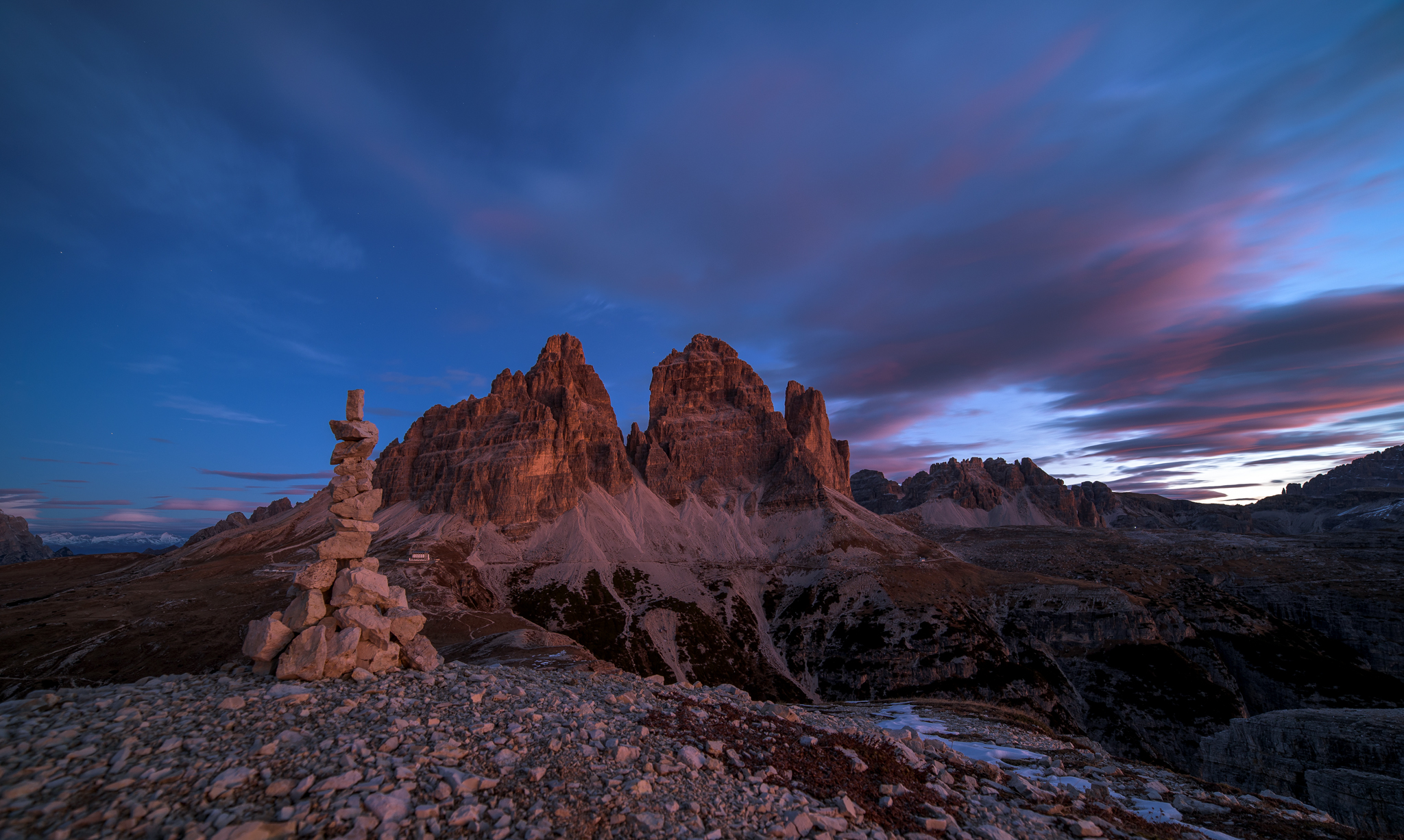 il momento tra tra la notte e il giorno.