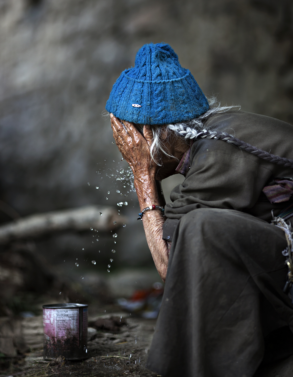 morning shower .. Ladakh