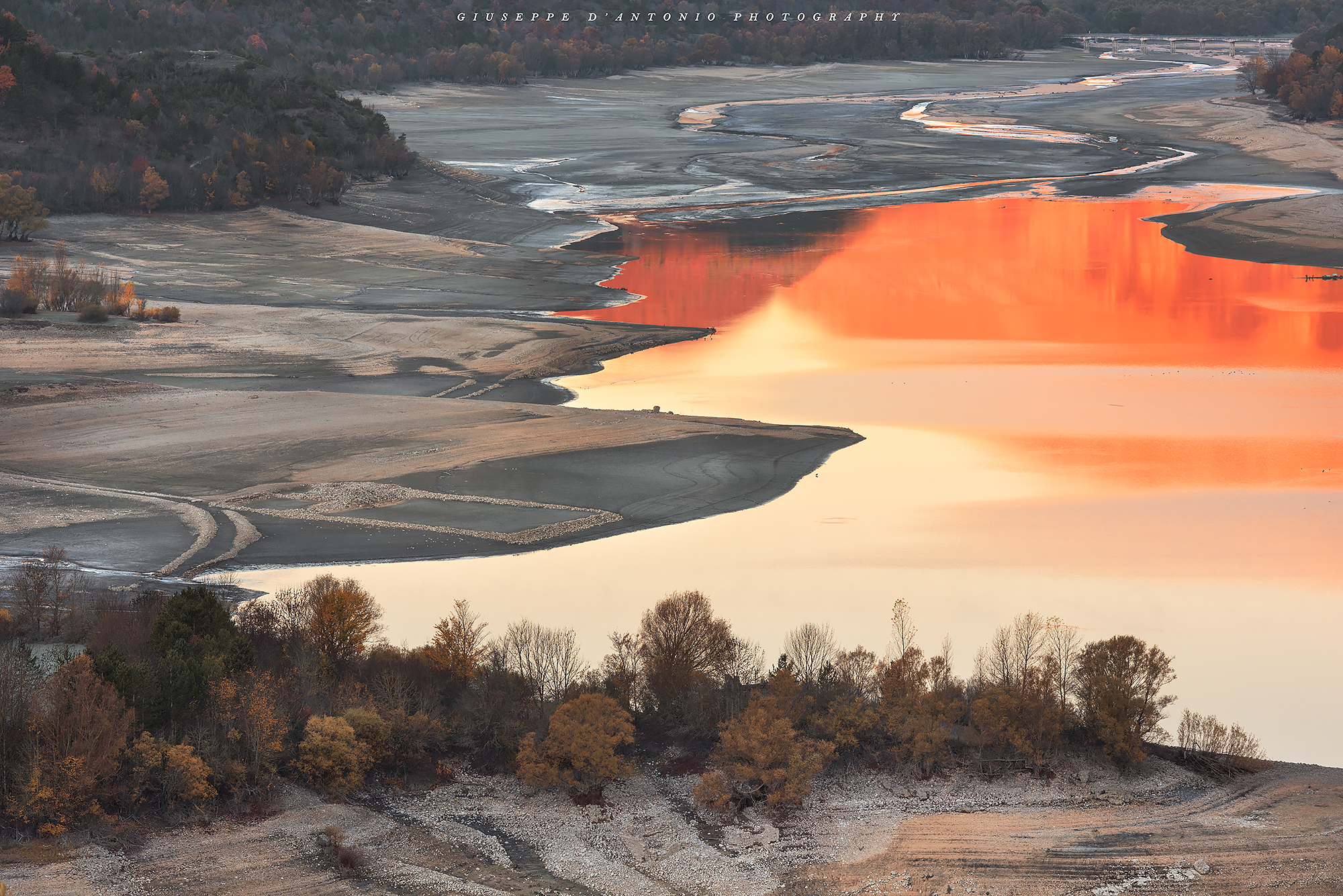 Lake Aground Sunrise