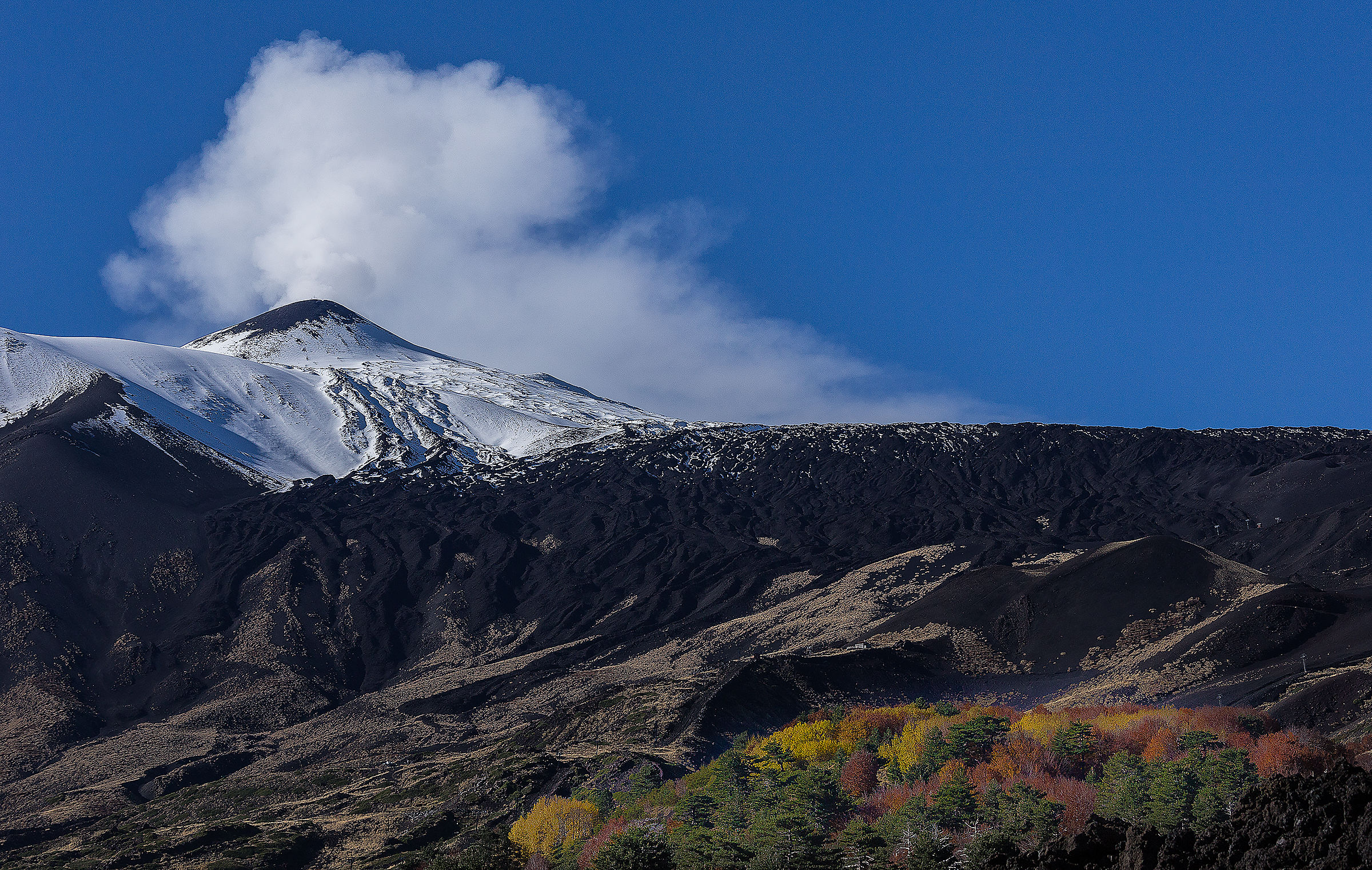 The many colors of Etna