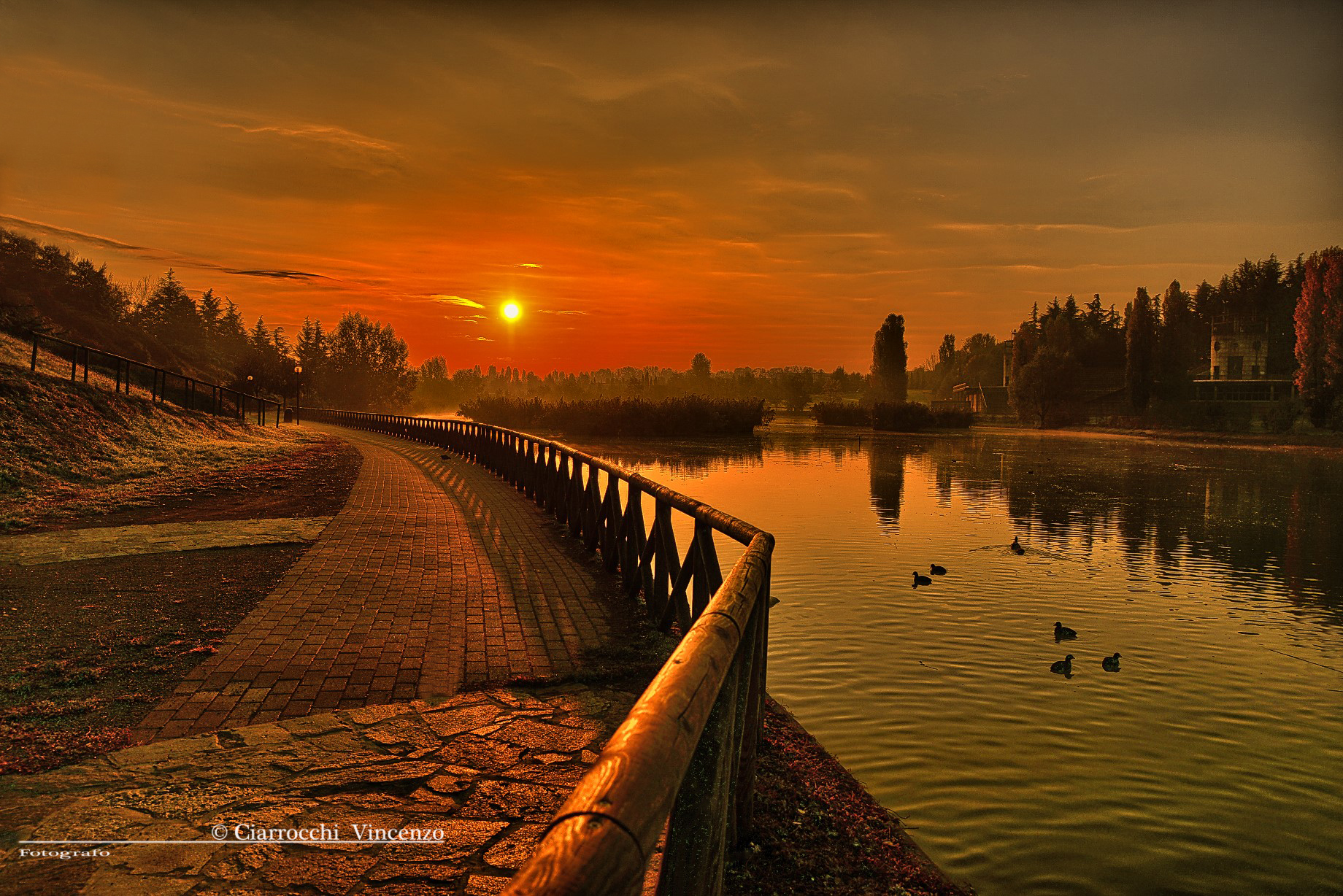 2 alba al parco nord Paderno Dugnano