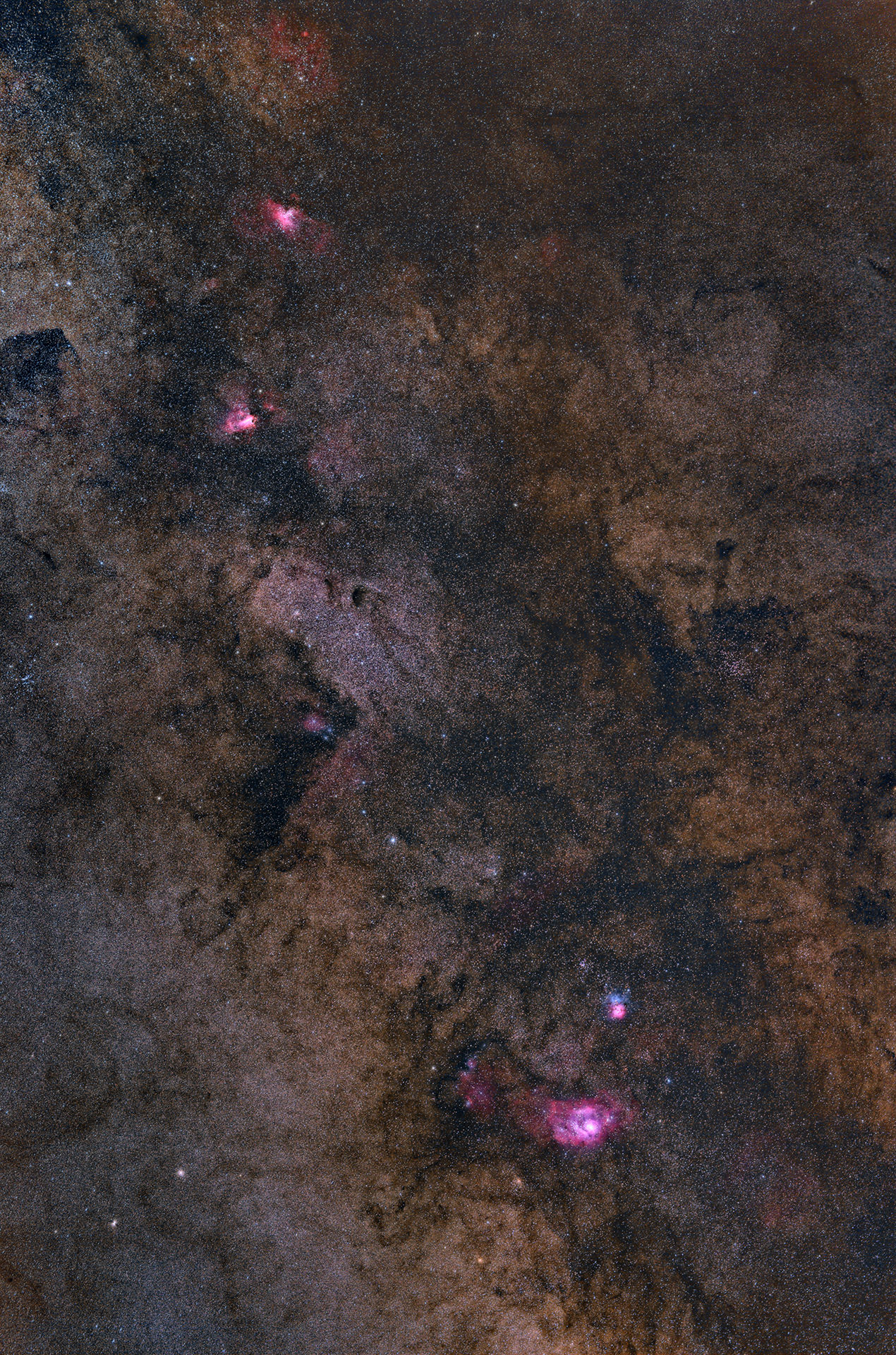 Milky Way at large field