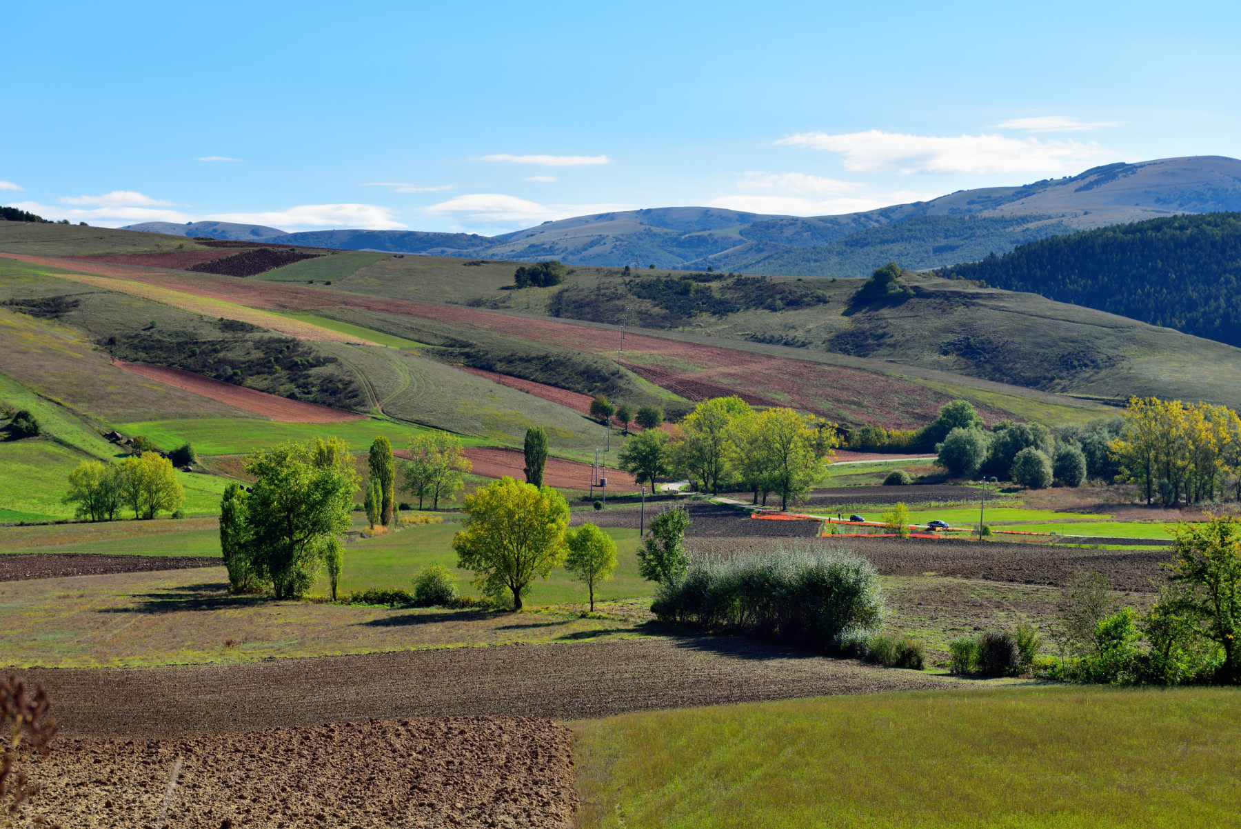 Paesaggio umbro - Piana di Cofiorito