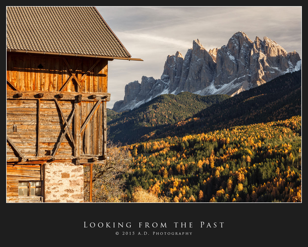 Looking from the Past