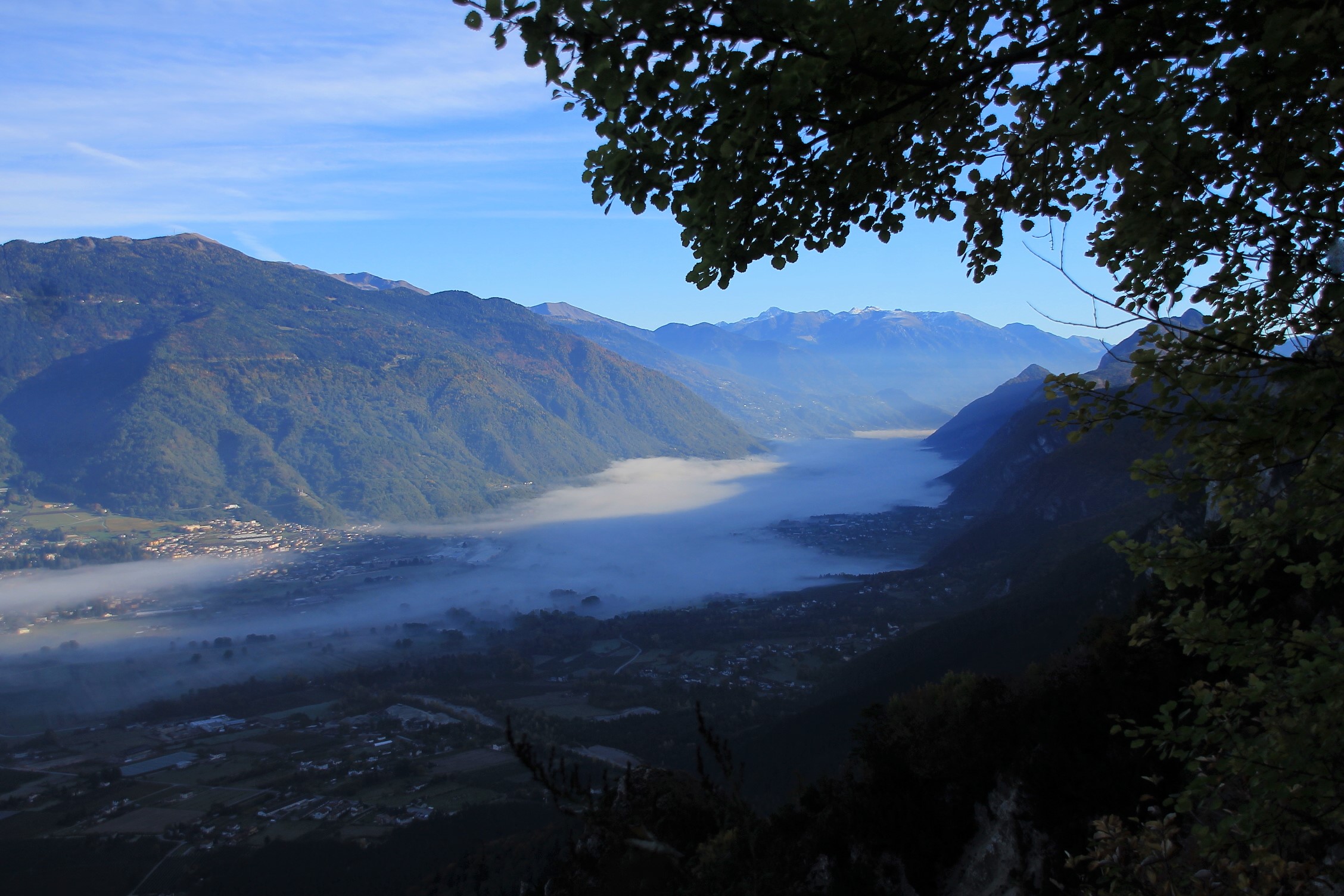 Nebbia in Val Sugana