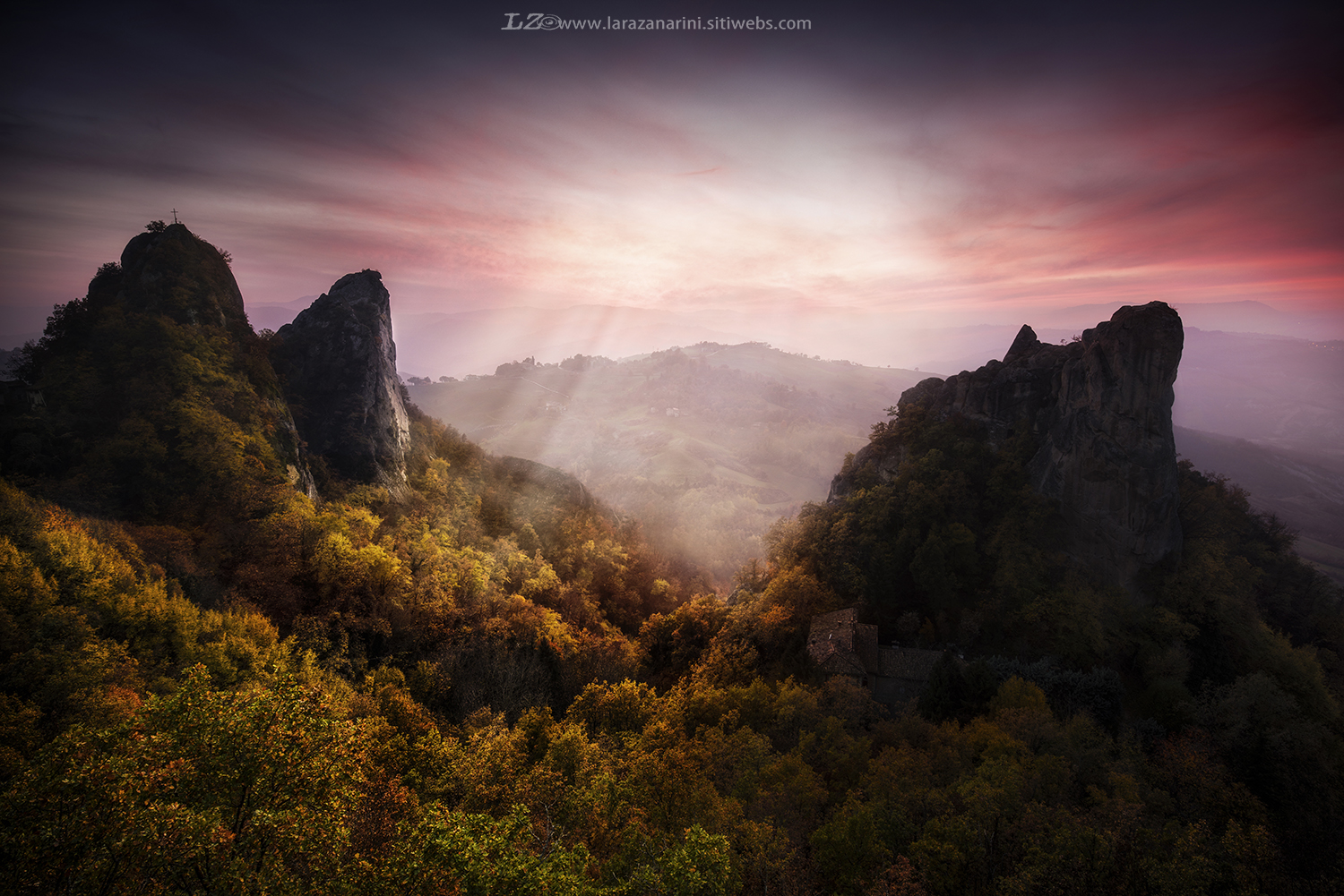 "Staring at the sun"