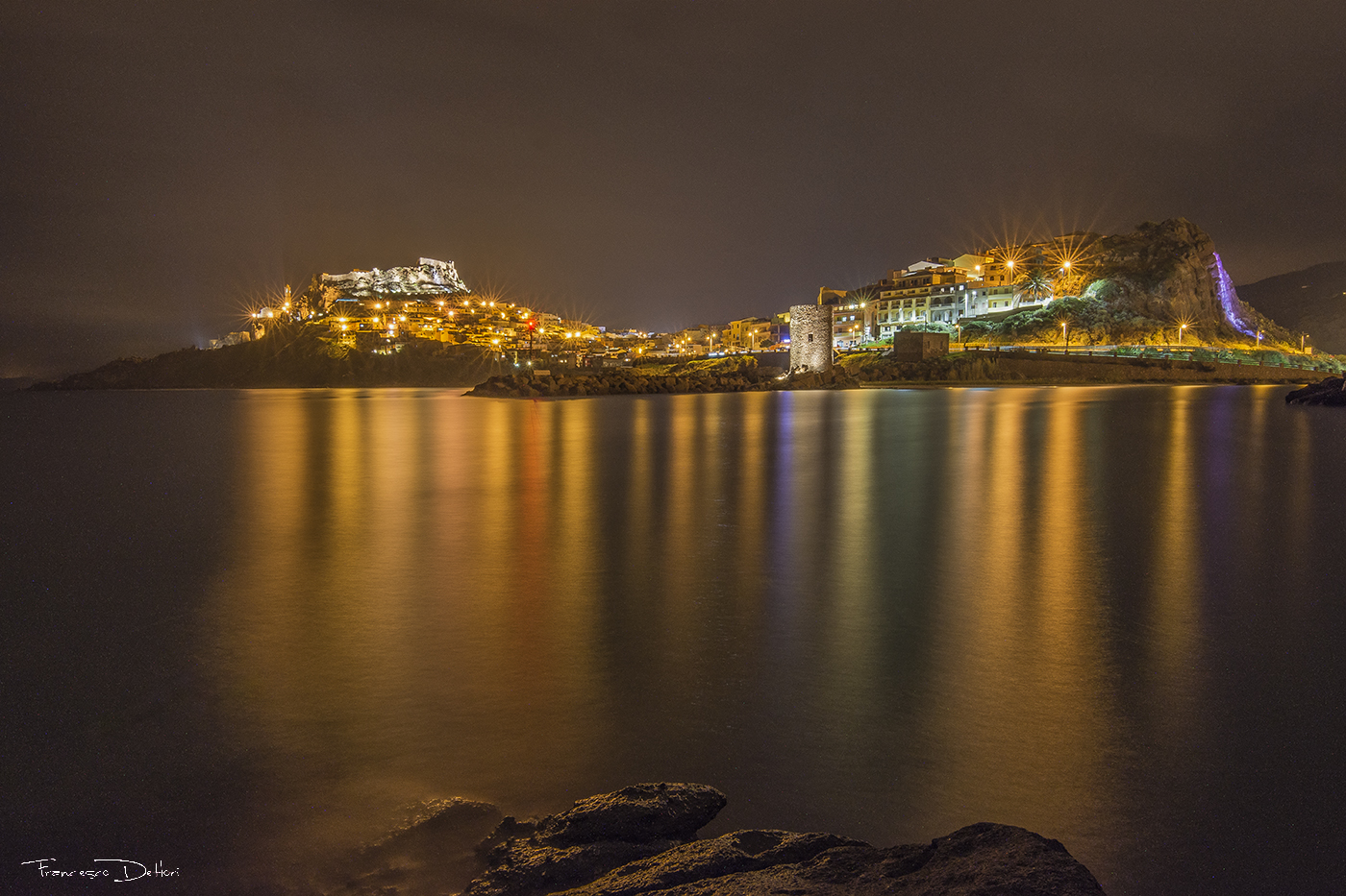 Castelsardo By Night
