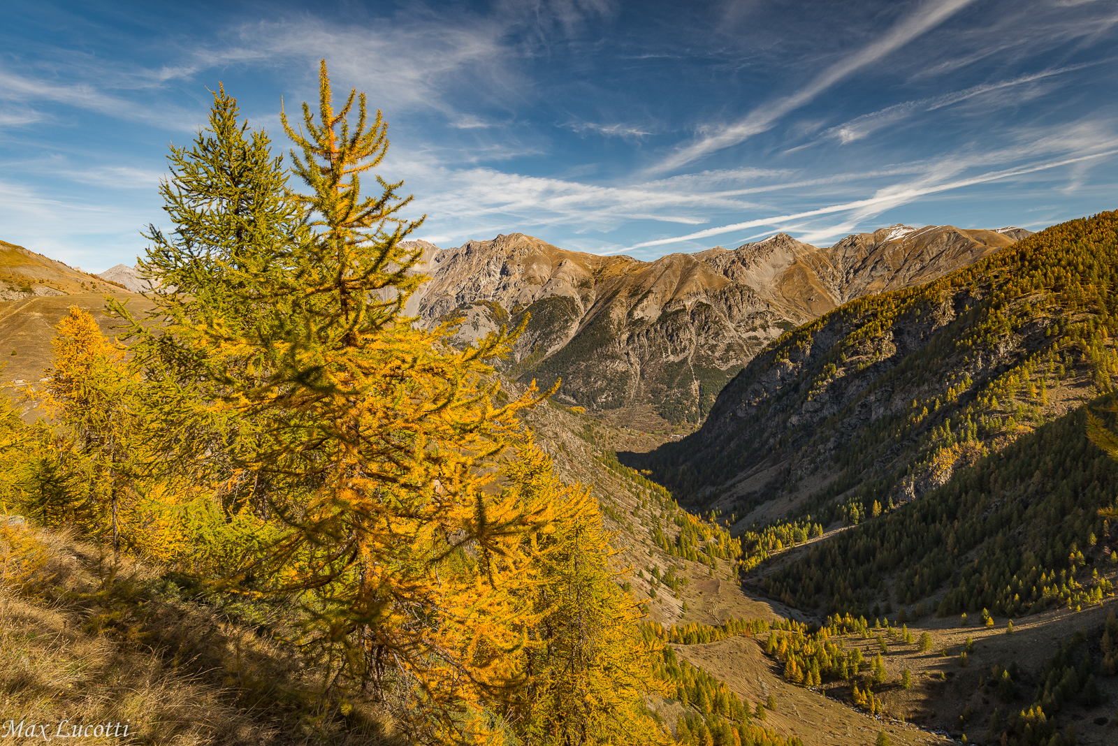 The valley in autumn