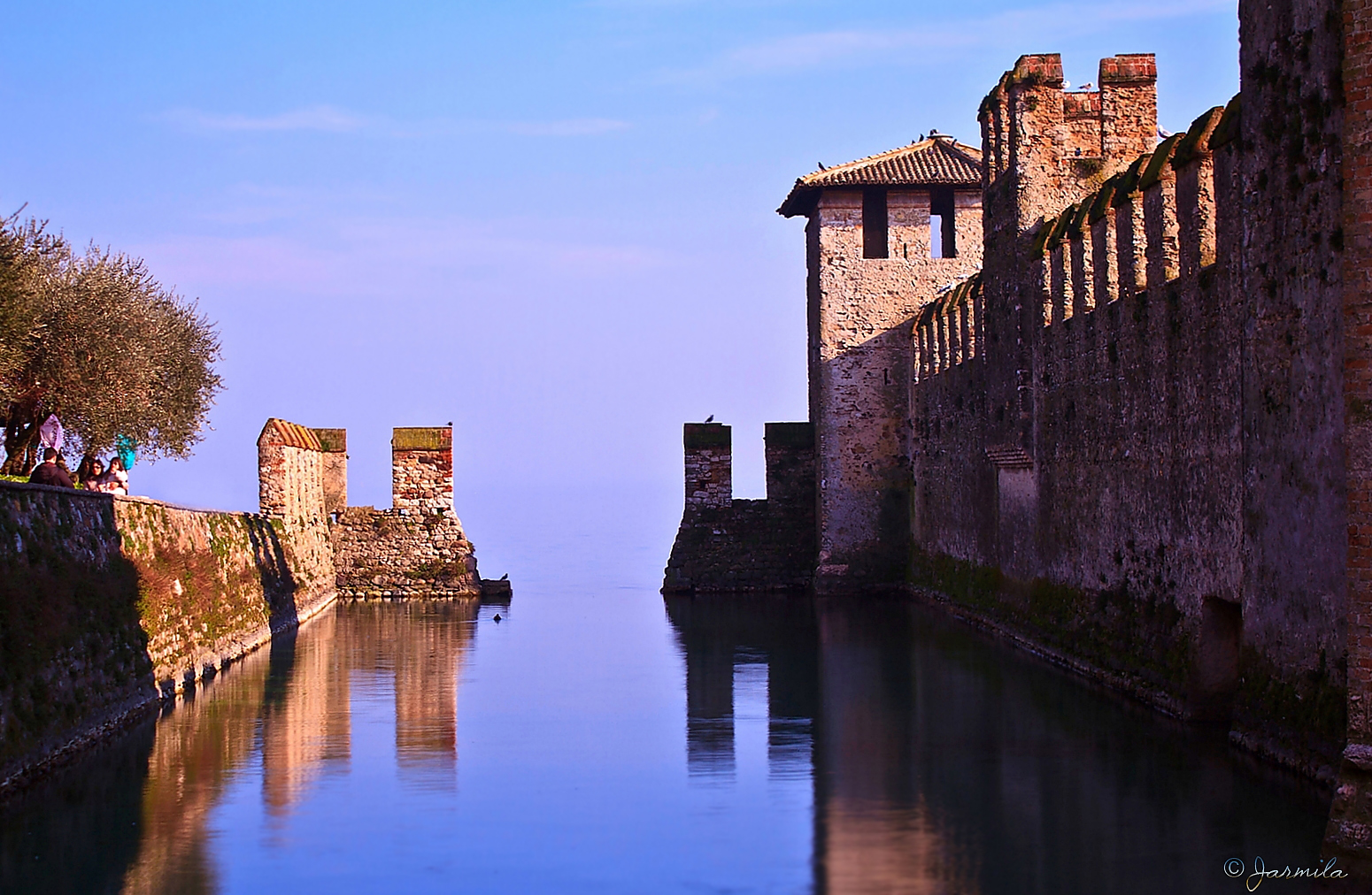 The castle of Sirmione