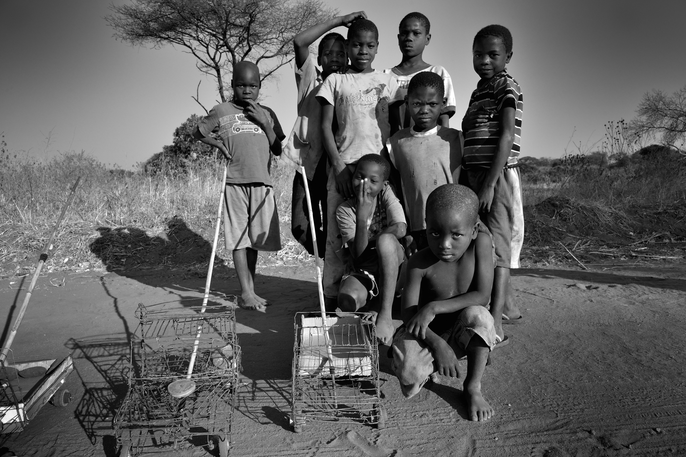 Zambia 2015 - In un villaggio B&W