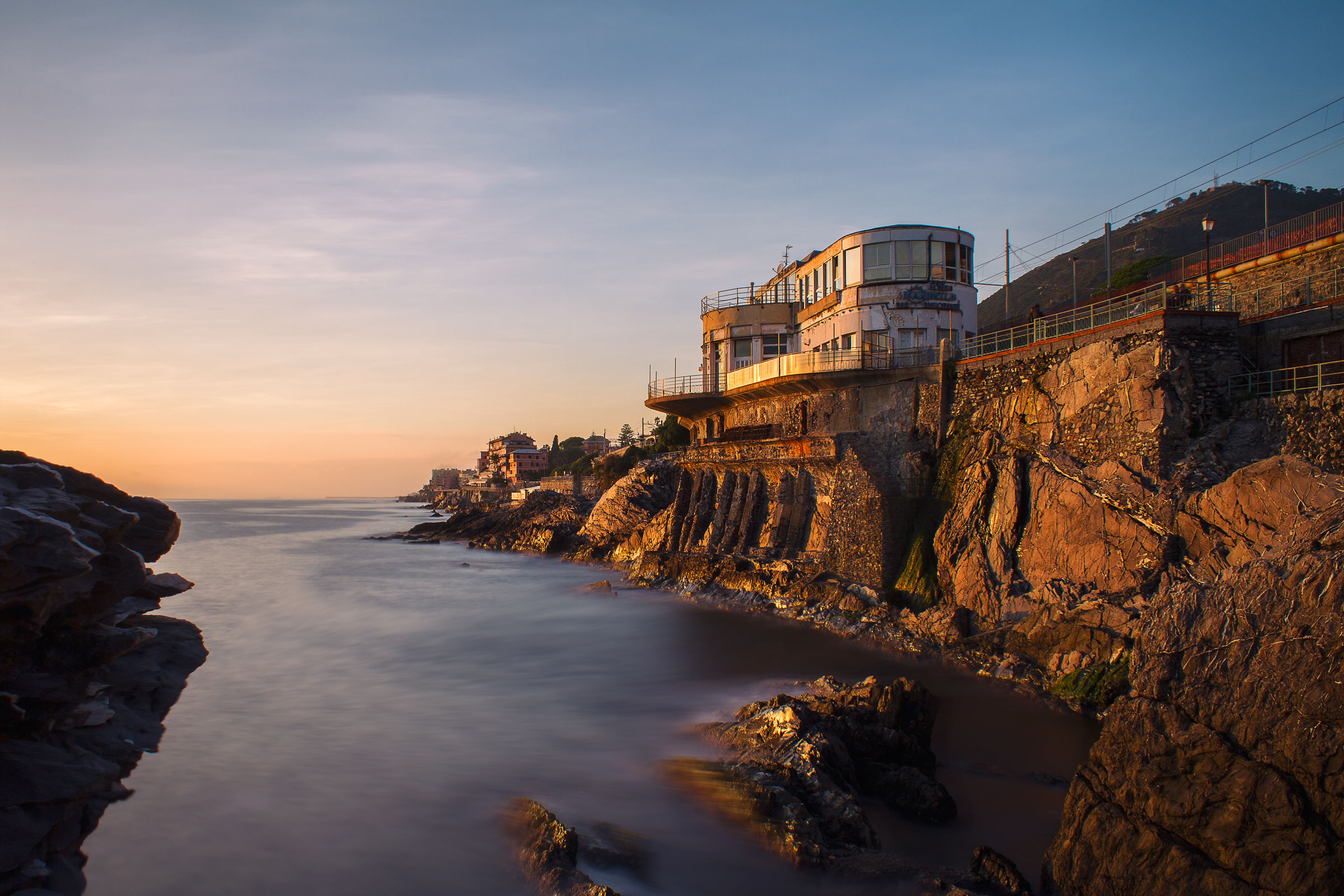 Strolling along the beach