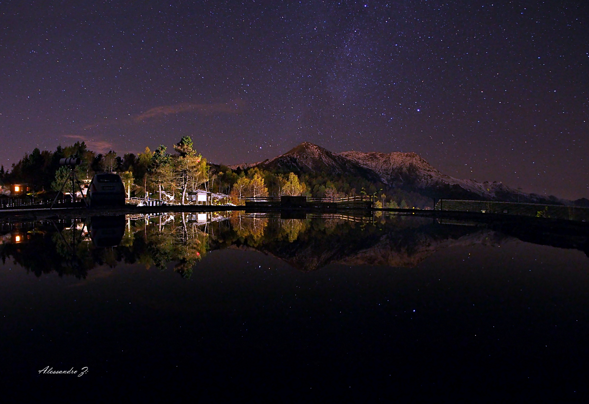 Mirroring beauty - with fisheye