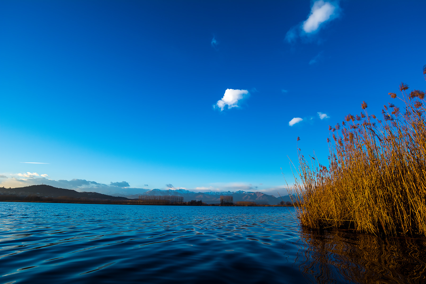 and 'almost sunset - Lake Candia