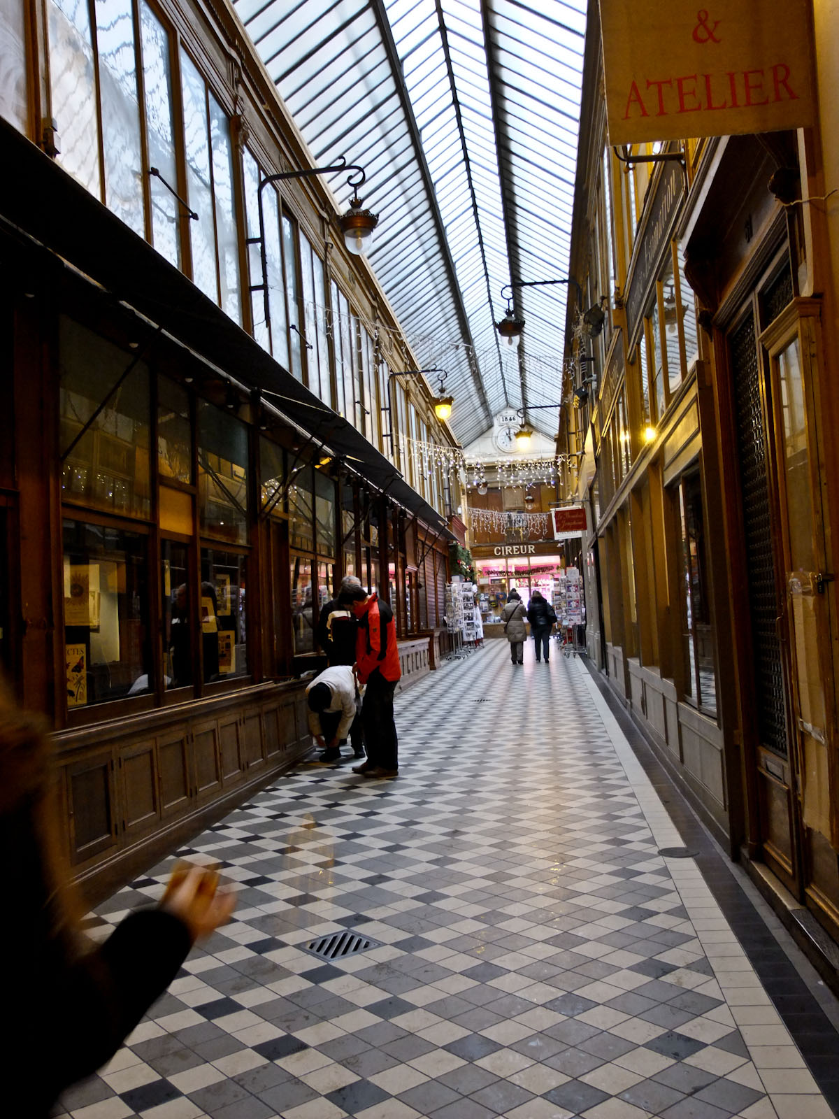 internal passage for rue Montmartre