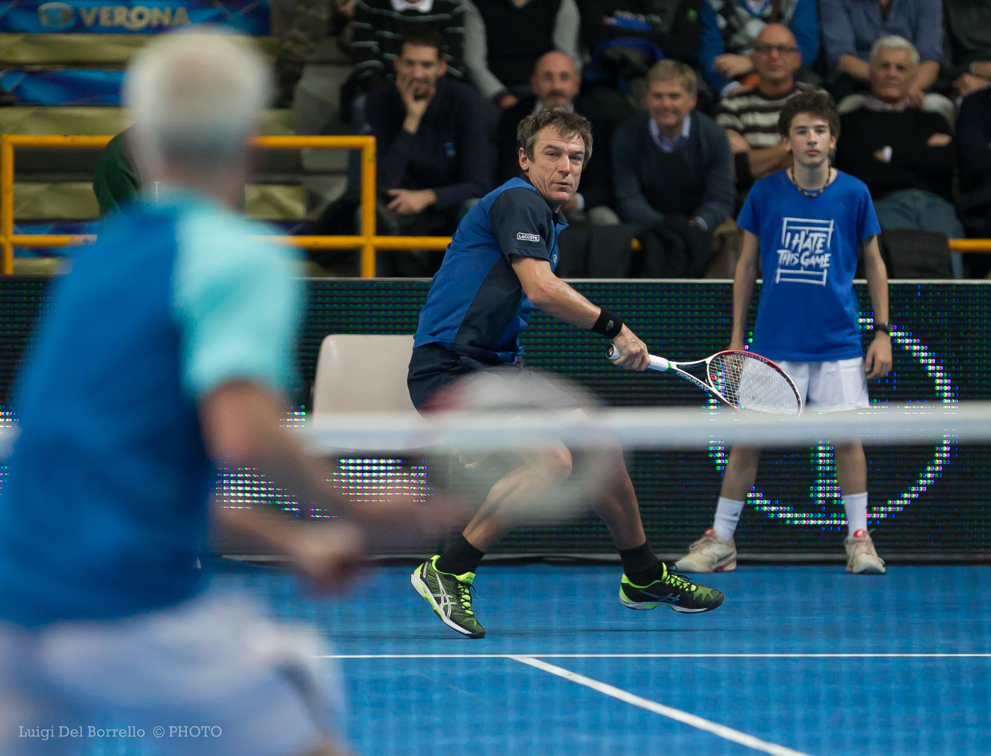 John McEnroe - Mats Wilander  Verona 20-11-2015