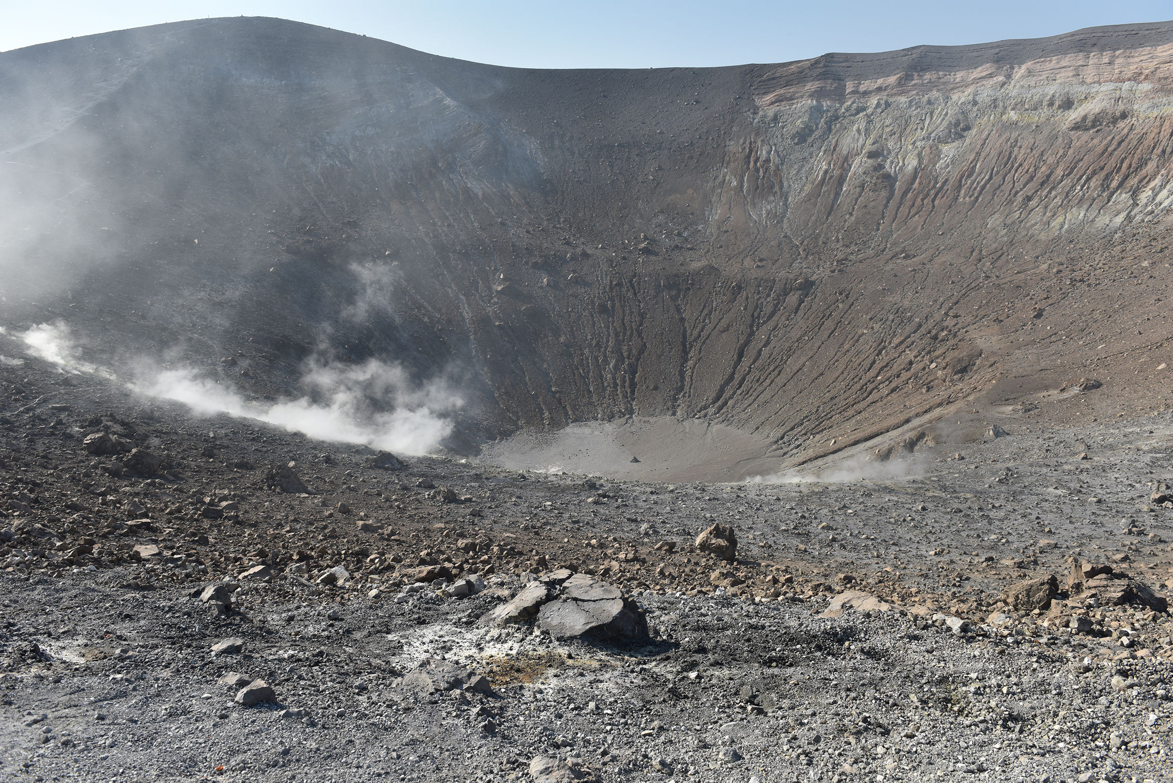 Crater Volcano Island