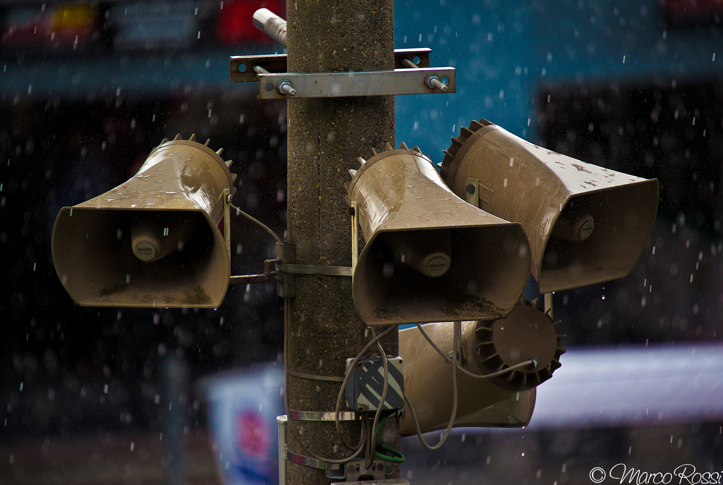 Piogga sull'autodromo