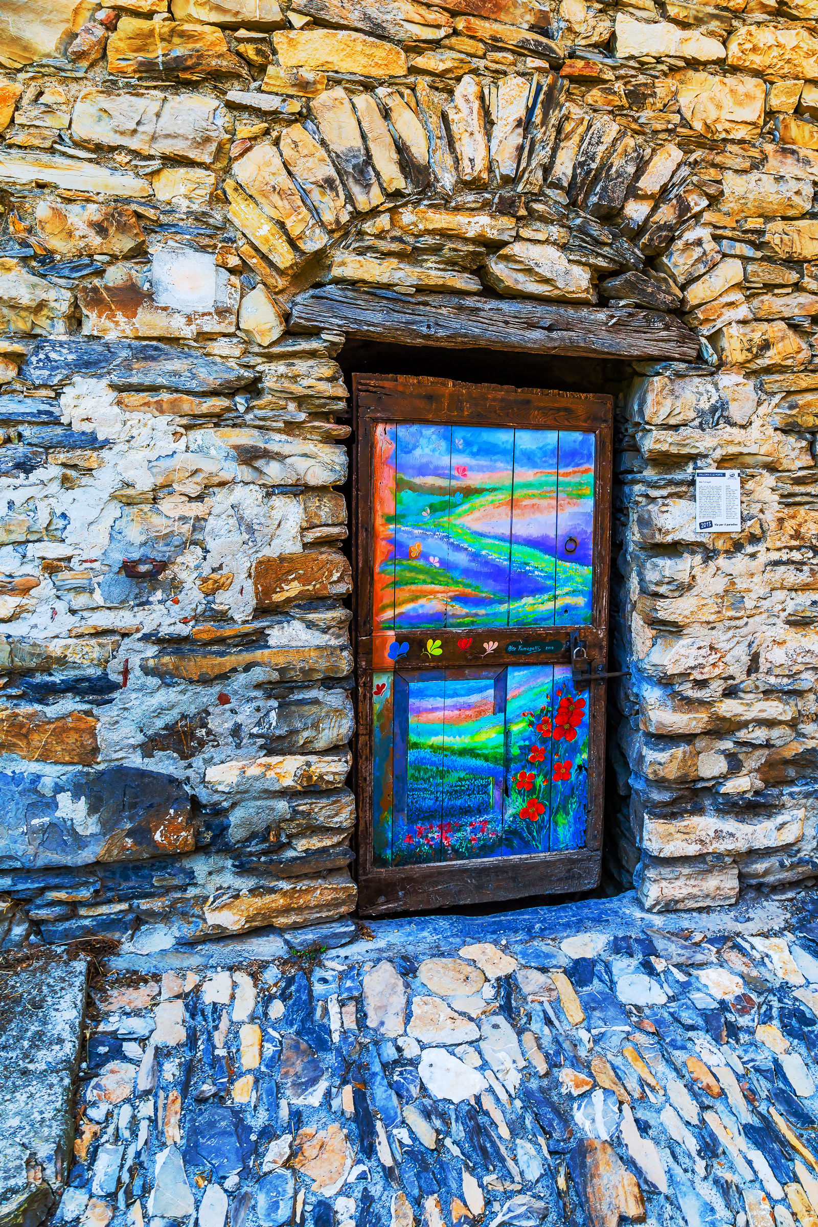 Gate to Heaven (Valloria painted doors)