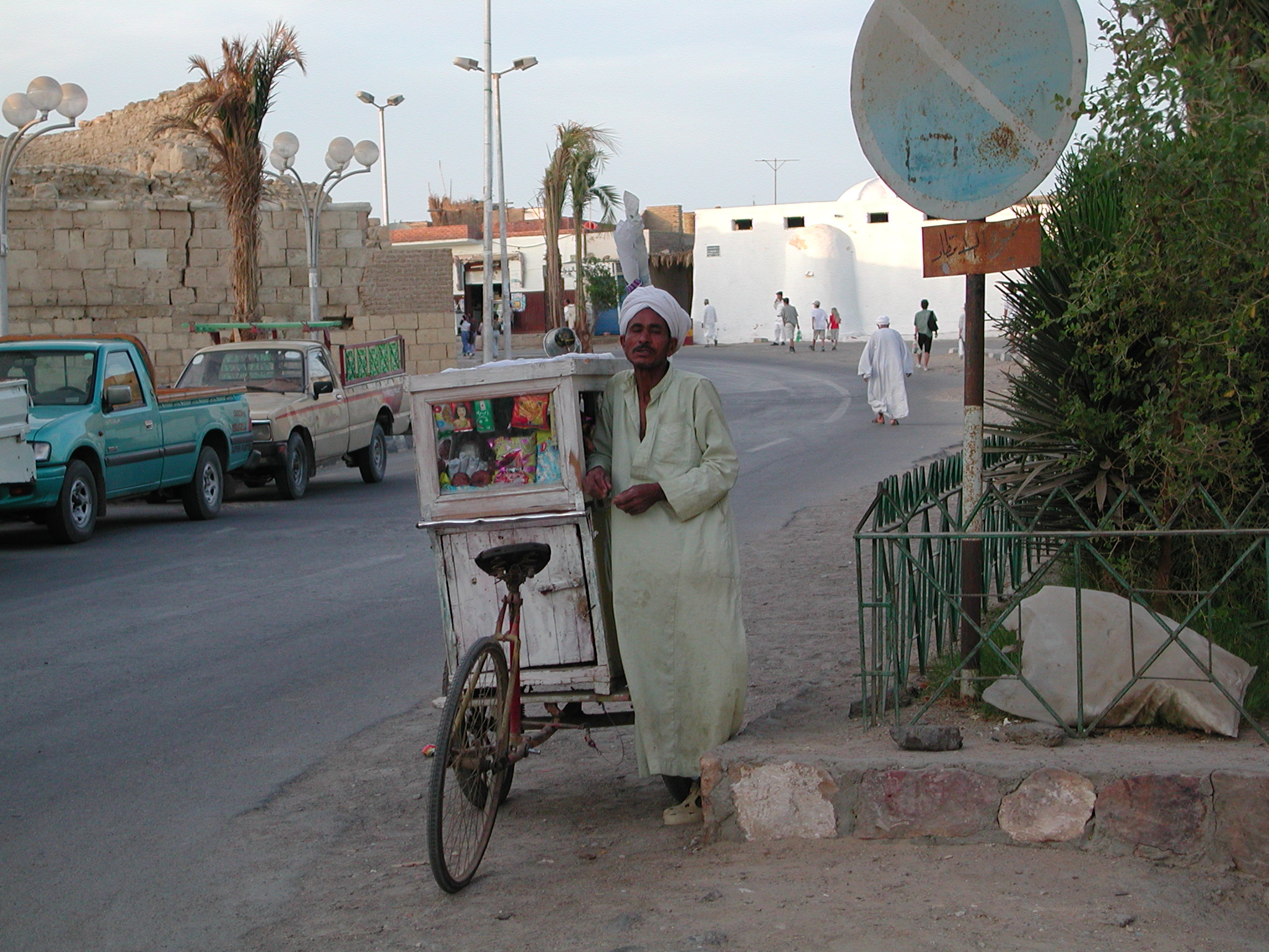 Ambulante a Quesir Egitto