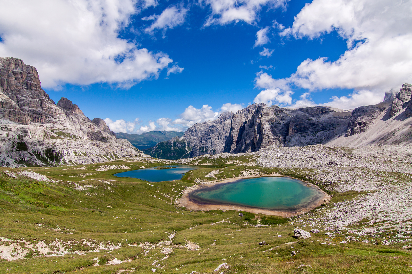 ponds of plans - from the refuge locatelli