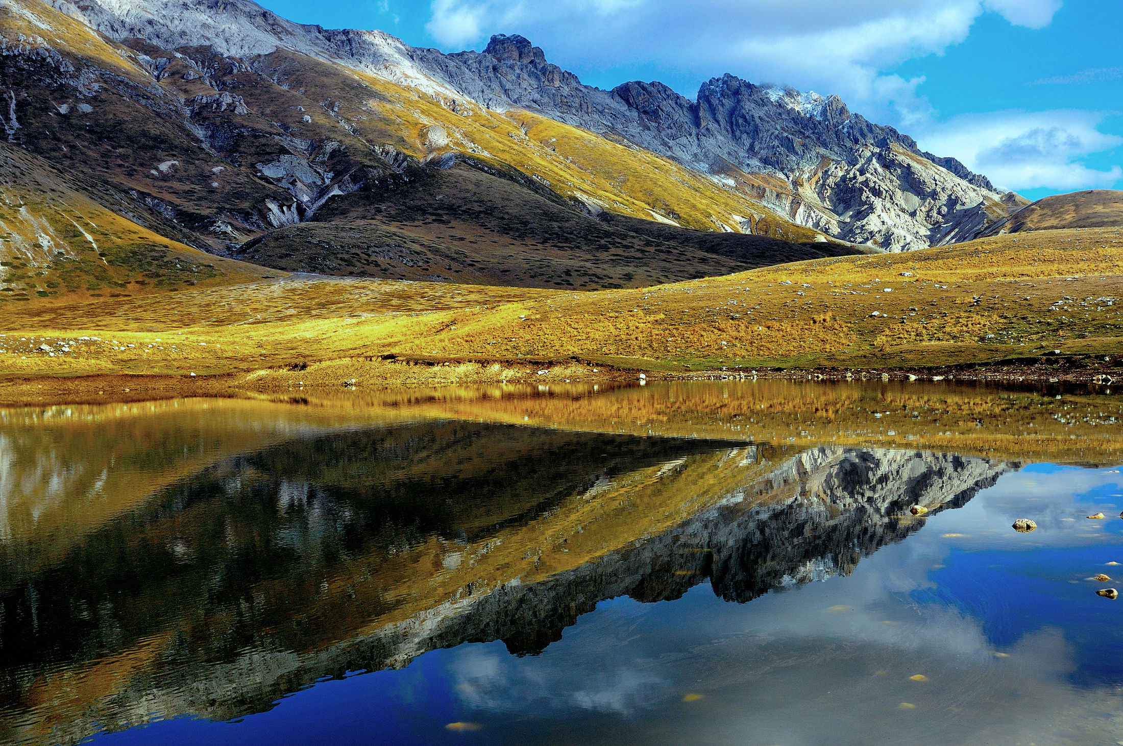 riflessi. Campo Imperatore