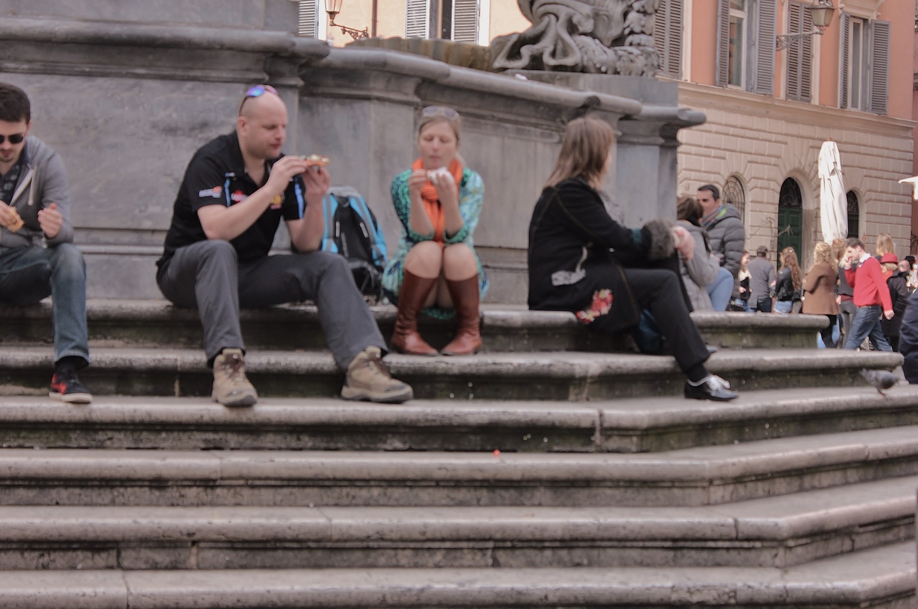 Spuntino a trastevere ...
