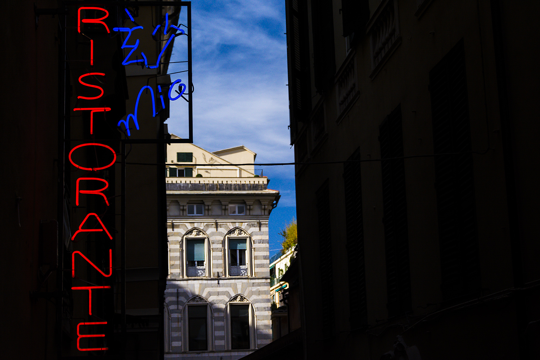 Glimmer of light ...