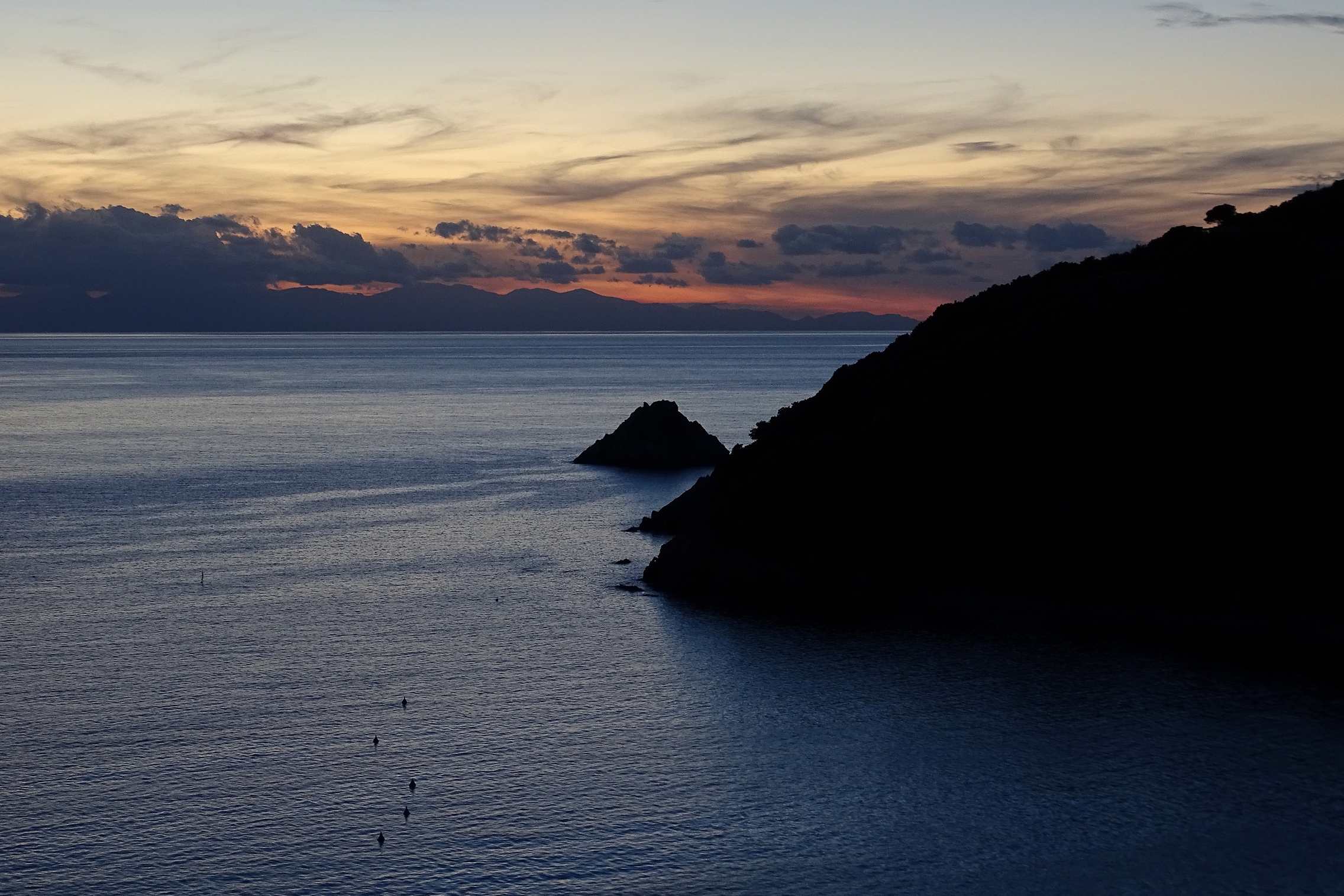 Sunset on Enfola headland