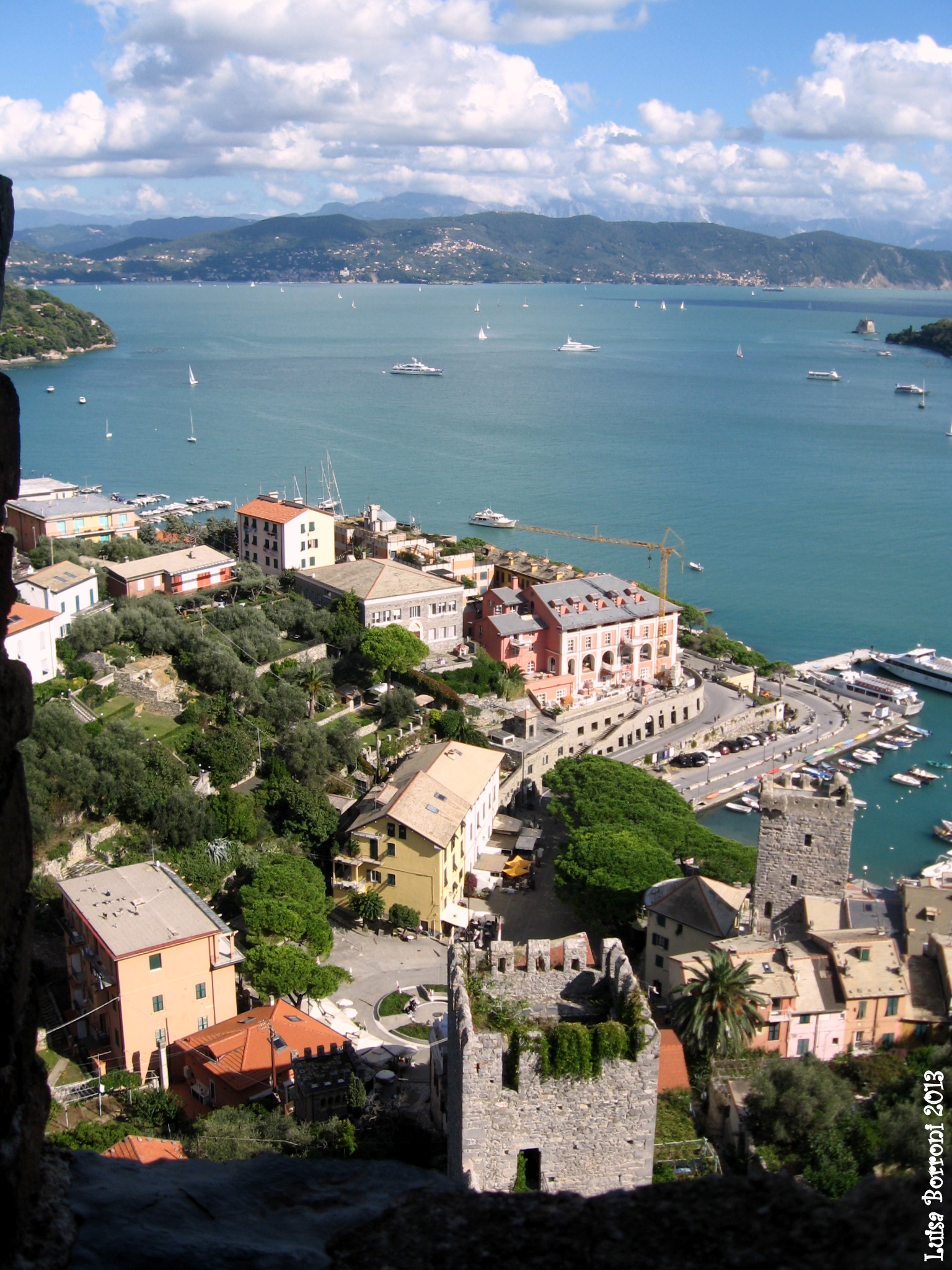 Portovenere...dall'alto del castello Doria