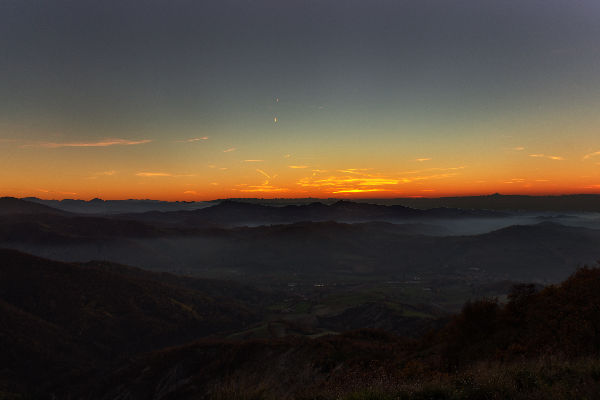 Panoramica doppia esposizione Ca del Monte