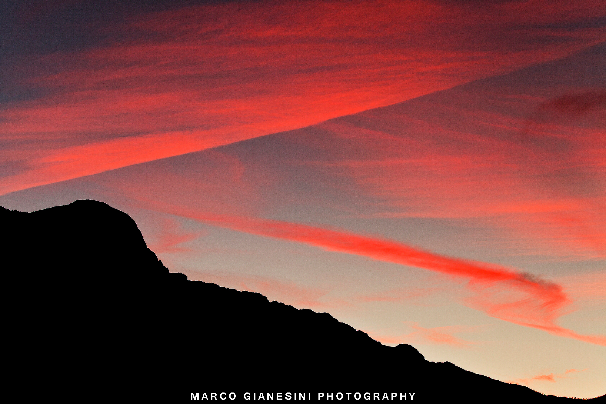 View from the plateau of Montasio