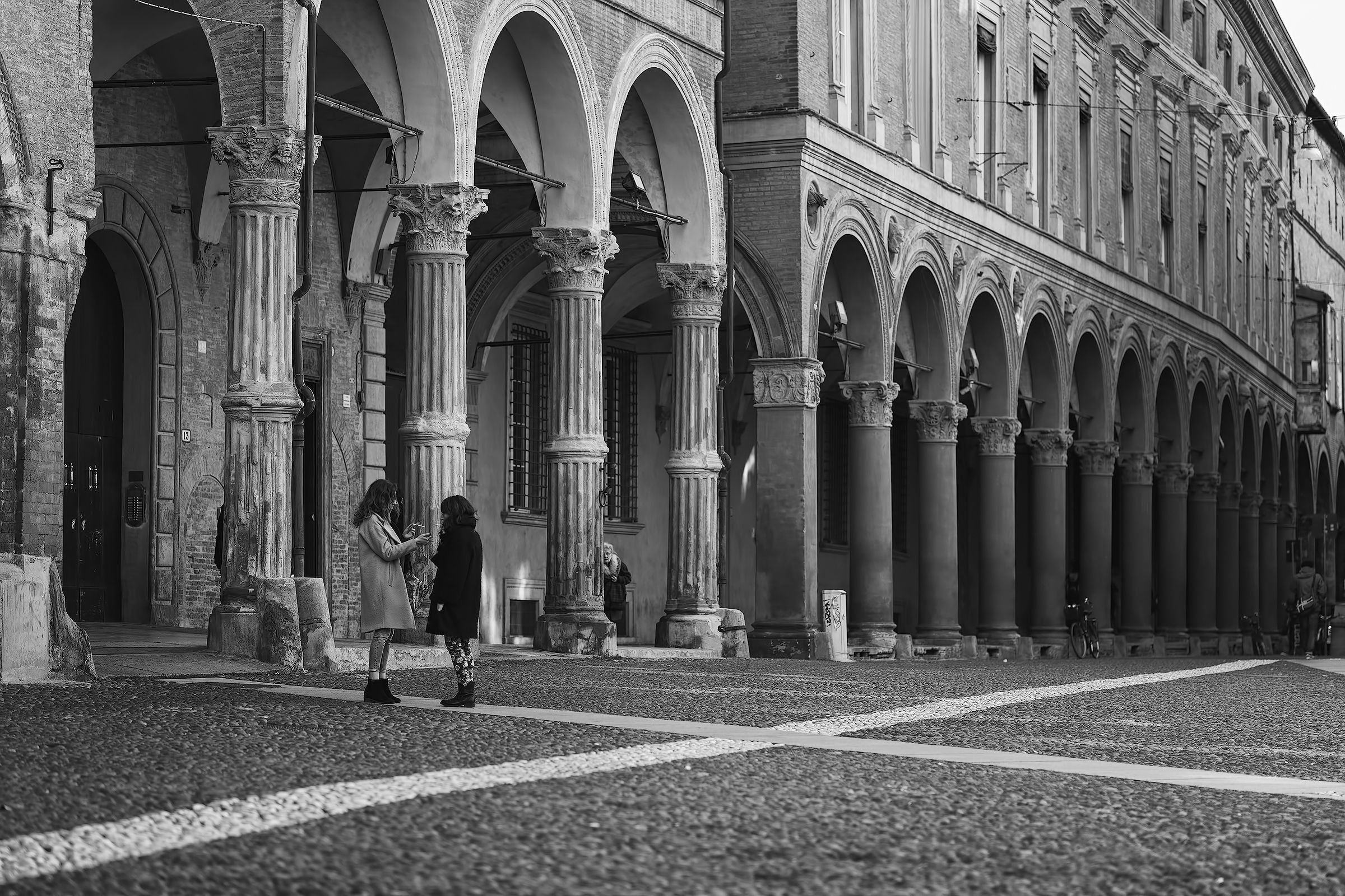 The arcades of Bologna